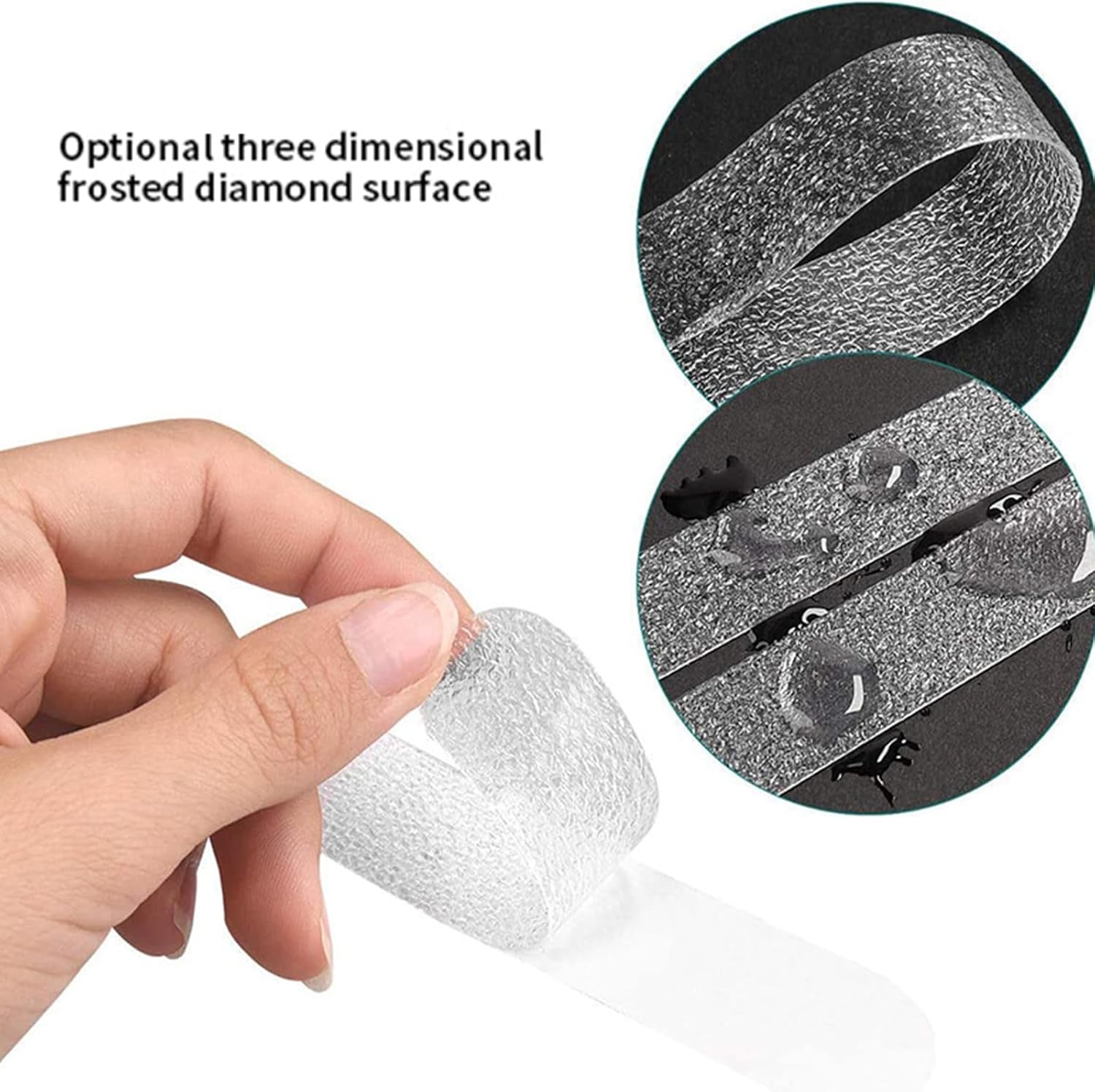 12Pcs Non Slip Bathtub Stickers with Textured Design