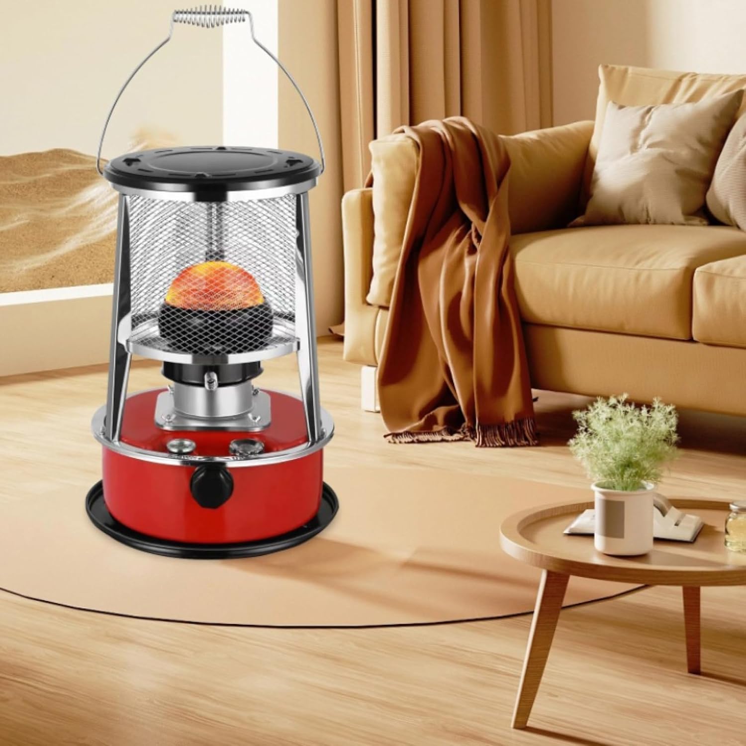 SUZEPER Kerosene Heater - Portable Efficient Smoke-Free