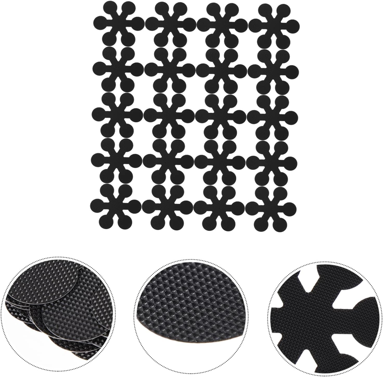 20Pcs Non-Slip Shower Stickers for Bathtub and Stairs