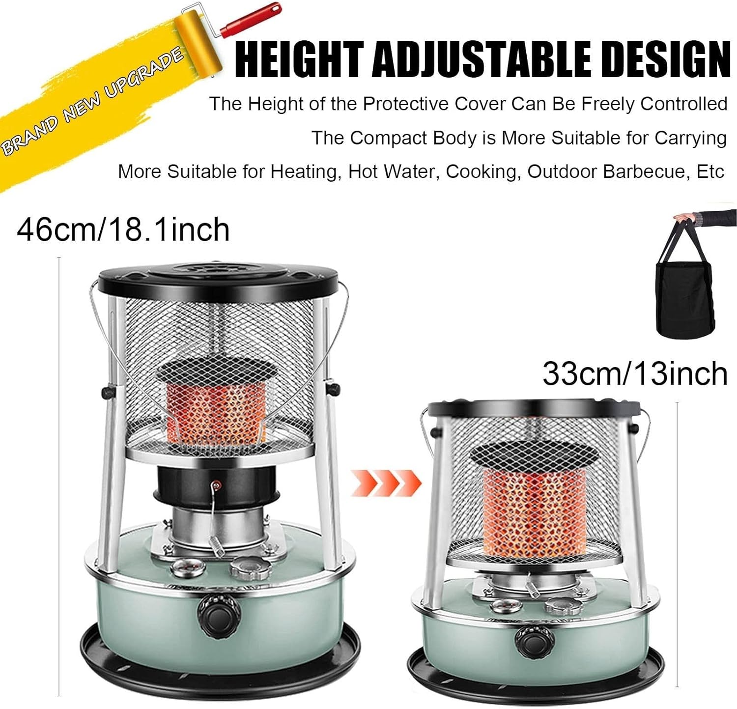 DuANgu Kerosene Heater Stove for Camping and Indoor Use 1