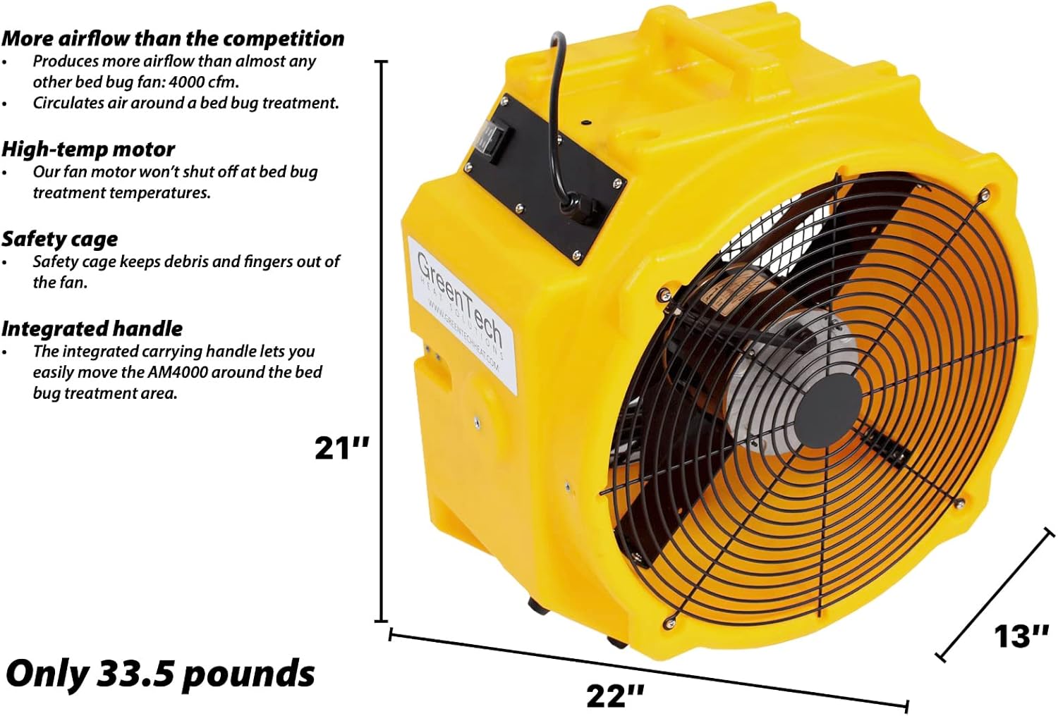 GreenTech ePro 400 Bed Bug Heater Bundle 1
