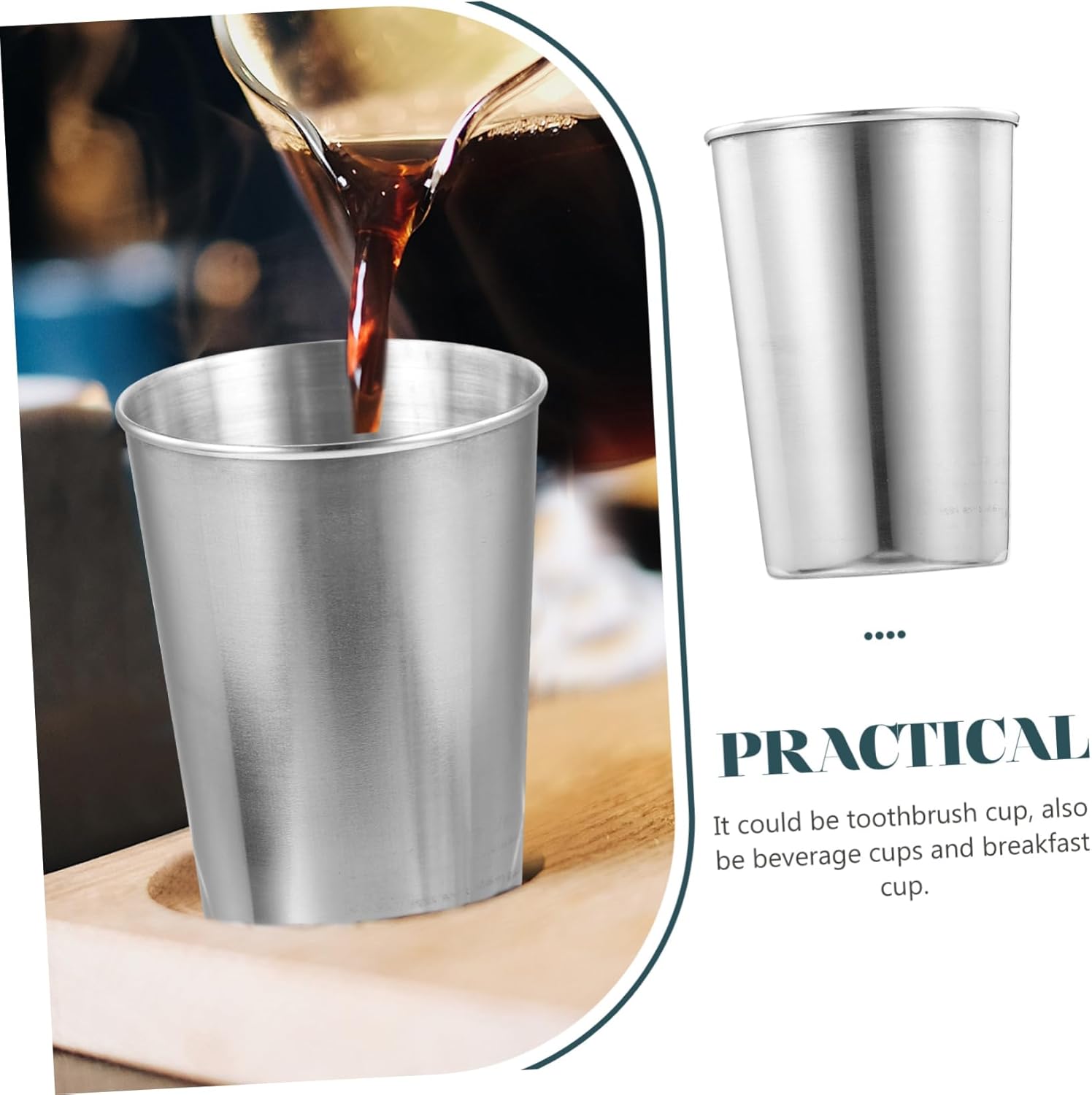 Stainless Steel Toothbrush Tumbler Cup for Home and More 1