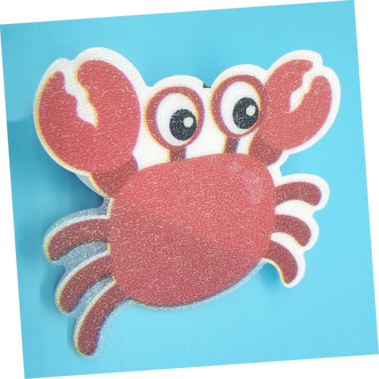ULTECHNOVO Non-Slip Bath Stickers 5pcs Crab Design