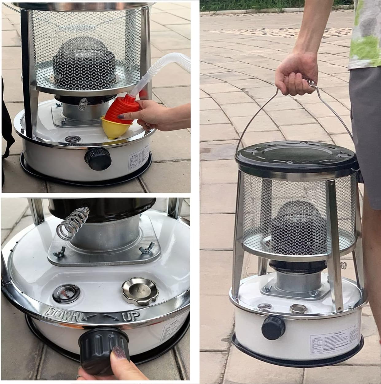 PBFHRV Kerosene Stove Heater Portable 3000W Fast Heating