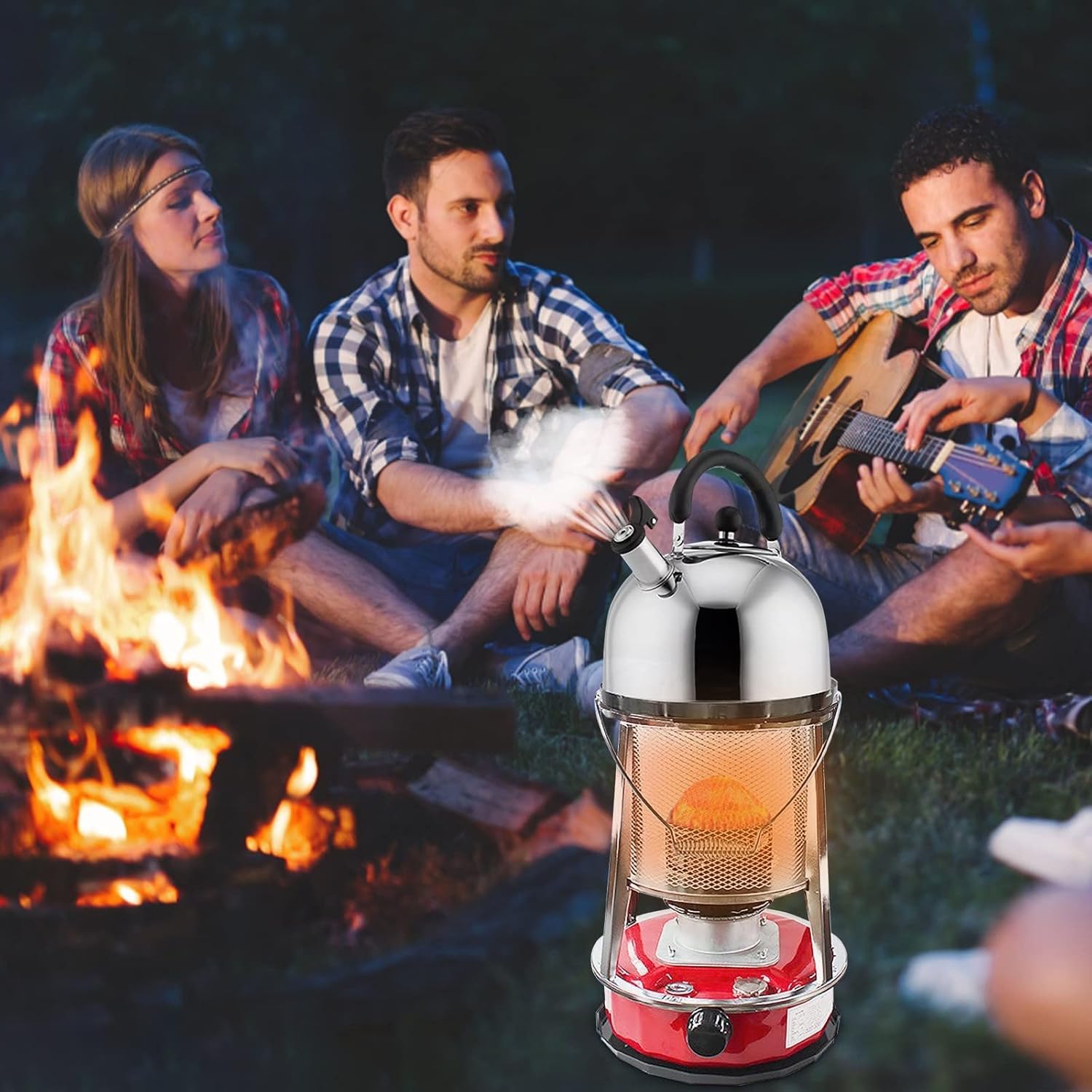 Xback XXLL Red Kerosene Heater 46L Portable