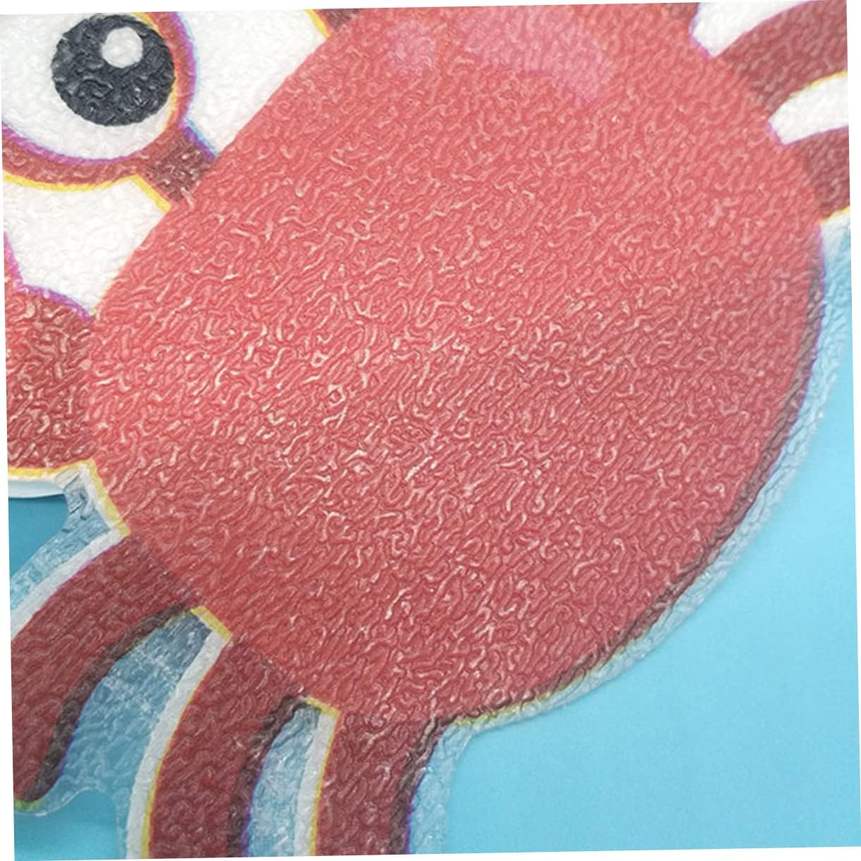 Non-Slip Bath Grip Stickers Crab Design Frosted Decals