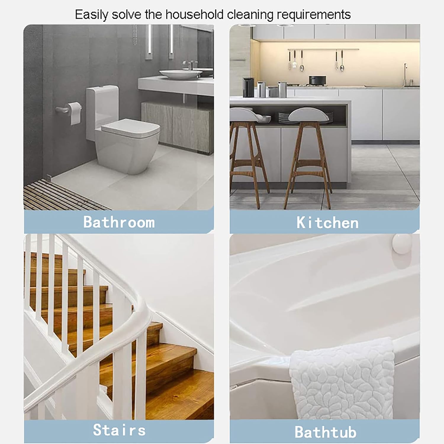 WLWLEO Anti-Slip Stair Treads 15 Pack 4x24in