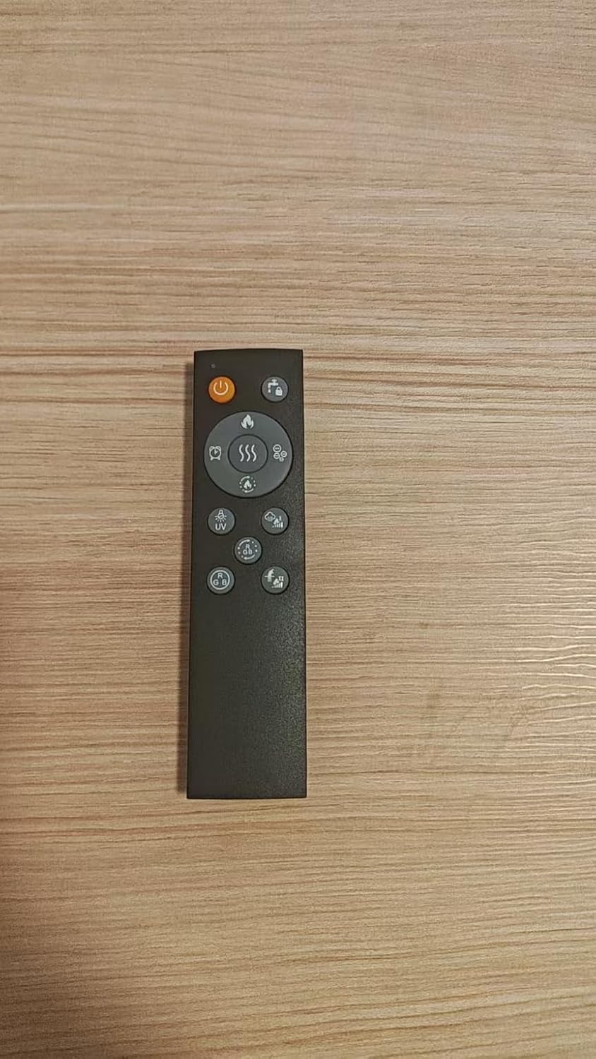 4724 Inch 3D Atomizing Electric Fireplace with Timer