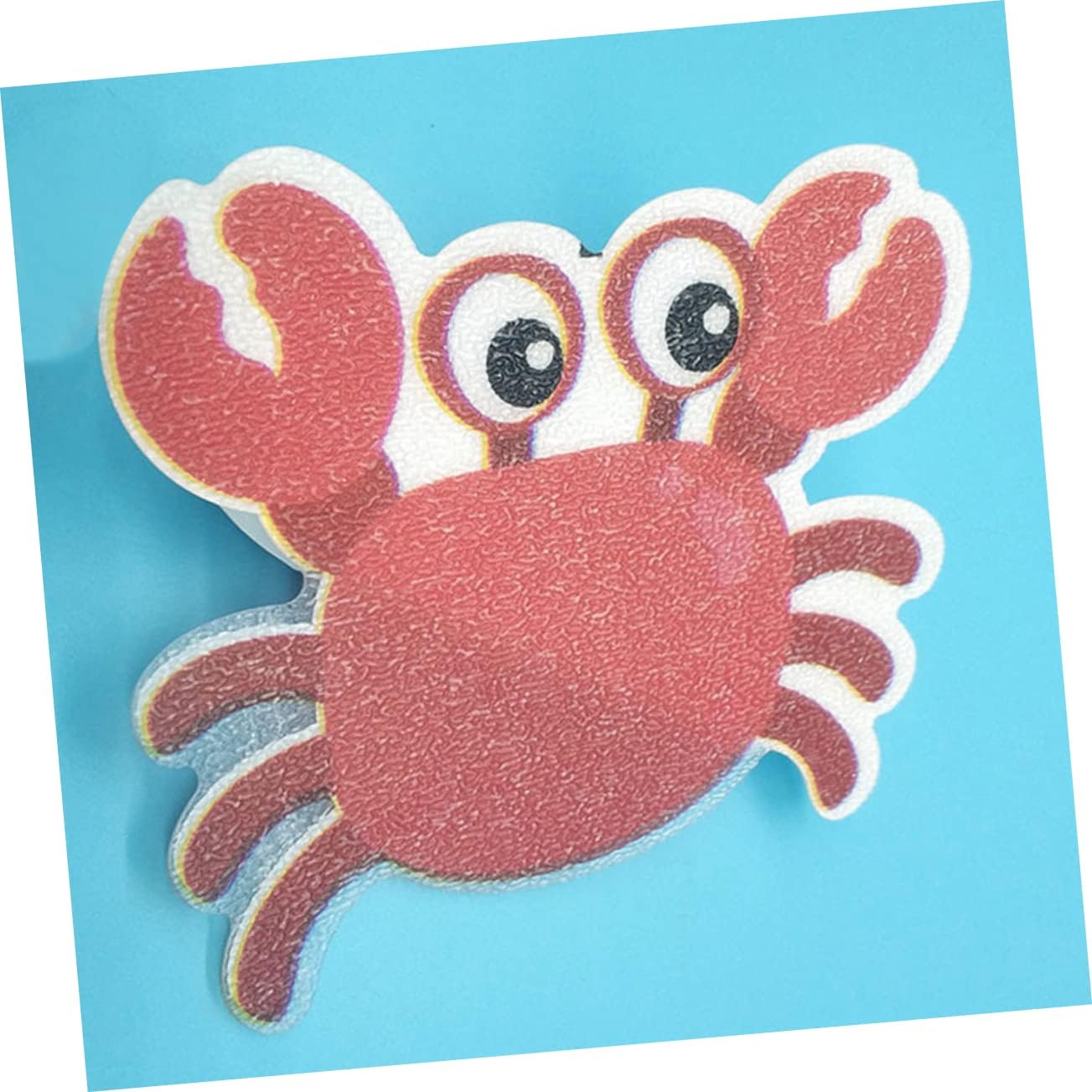 Non-Slip Bath Grip Stickers Crab Design Frosted Decals