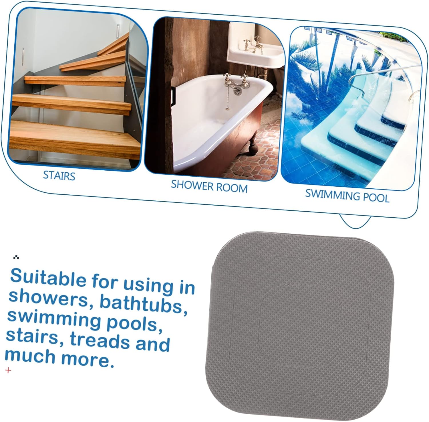 Ciieeo Anti-Slip Stickers for Shower and Bath
