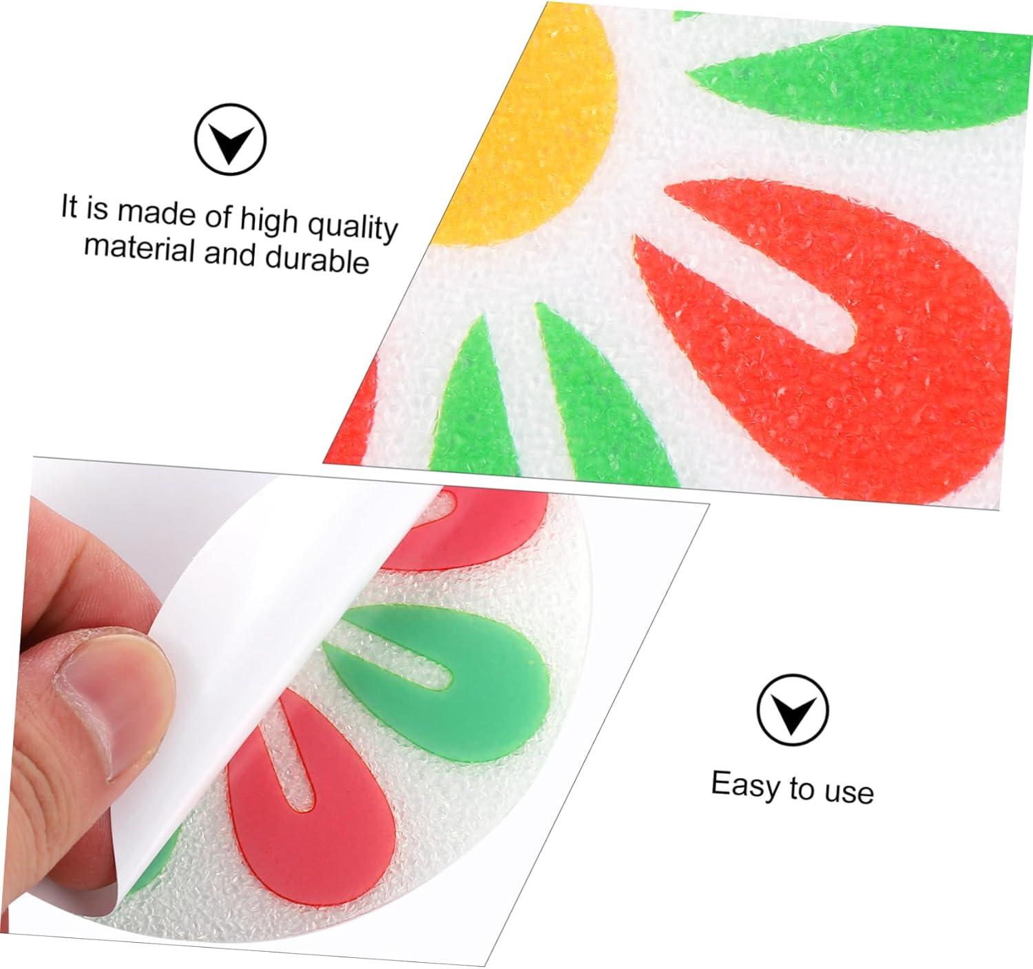 Ciieeo 10pcs Bathtub Anti-Slip Stickers for Safety
