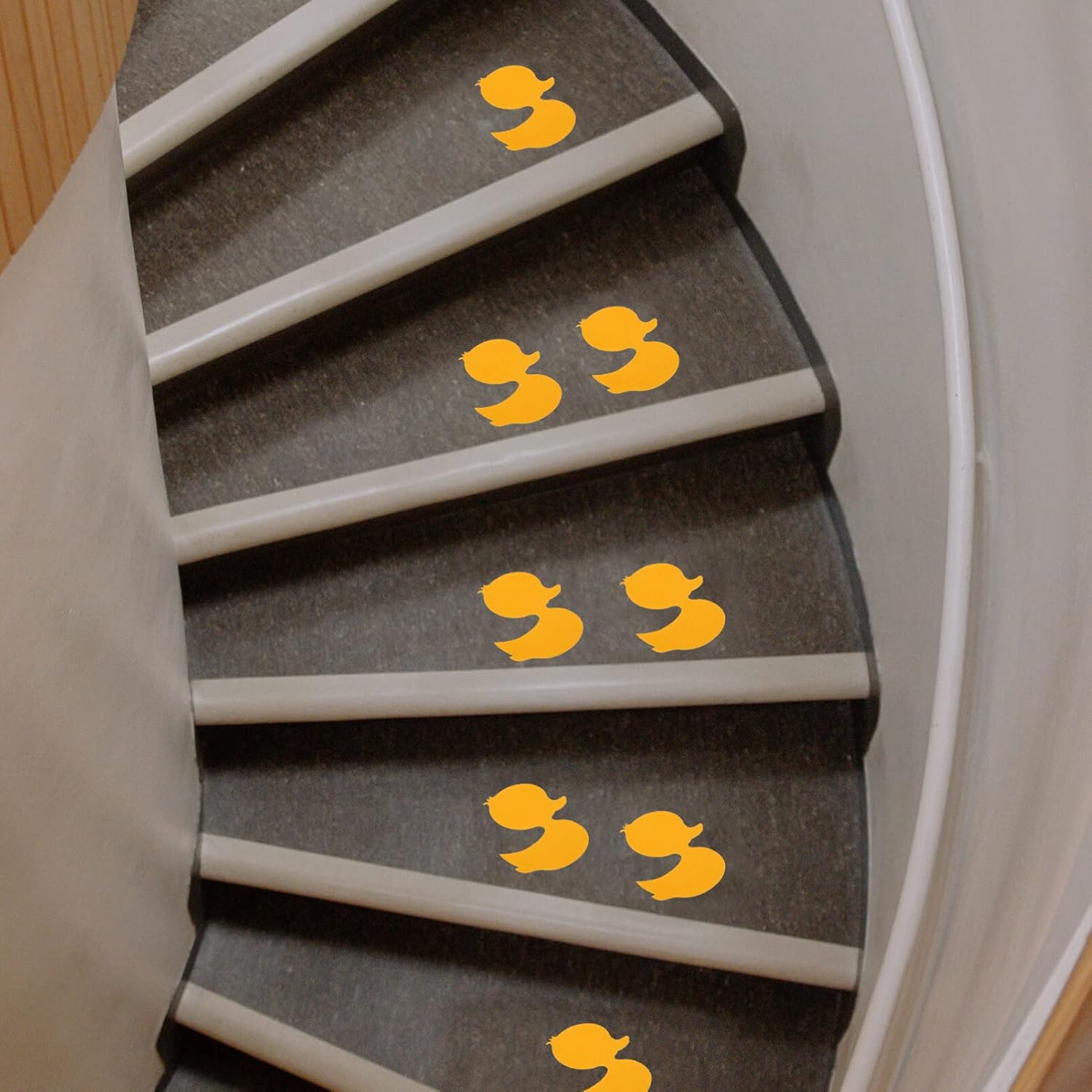 HOLIDYOYO 12pcs Bathtub Non-Slip Duck Decals for Kids