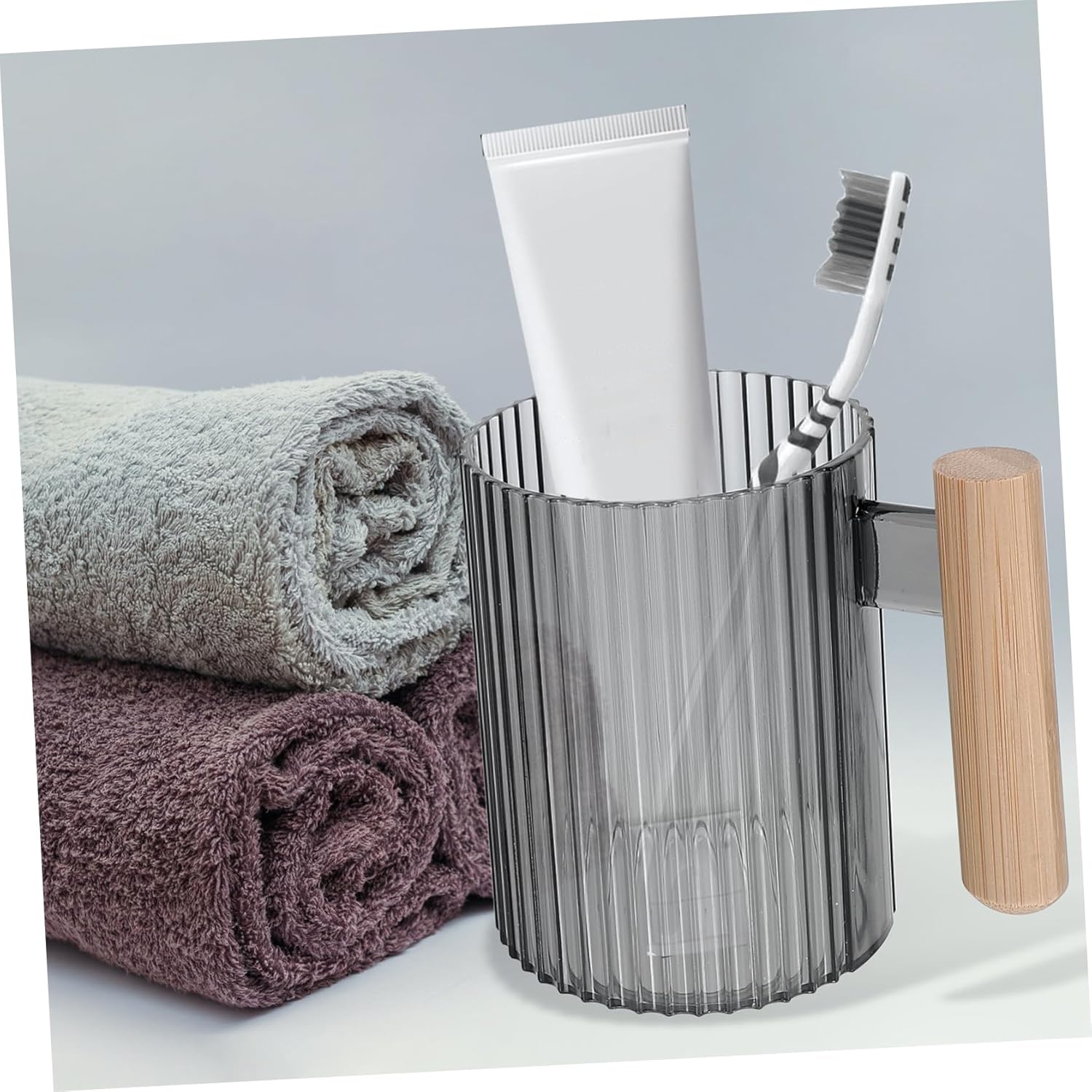 ULTECHNOVO 4Pcs Reusable Toothbrush Cups