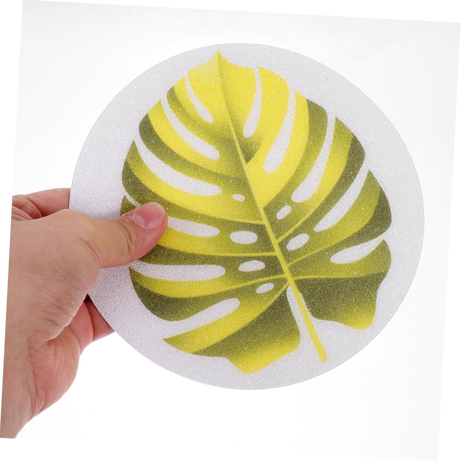 FOYTOKI Leaf Design Bathtub Skid Decals Set