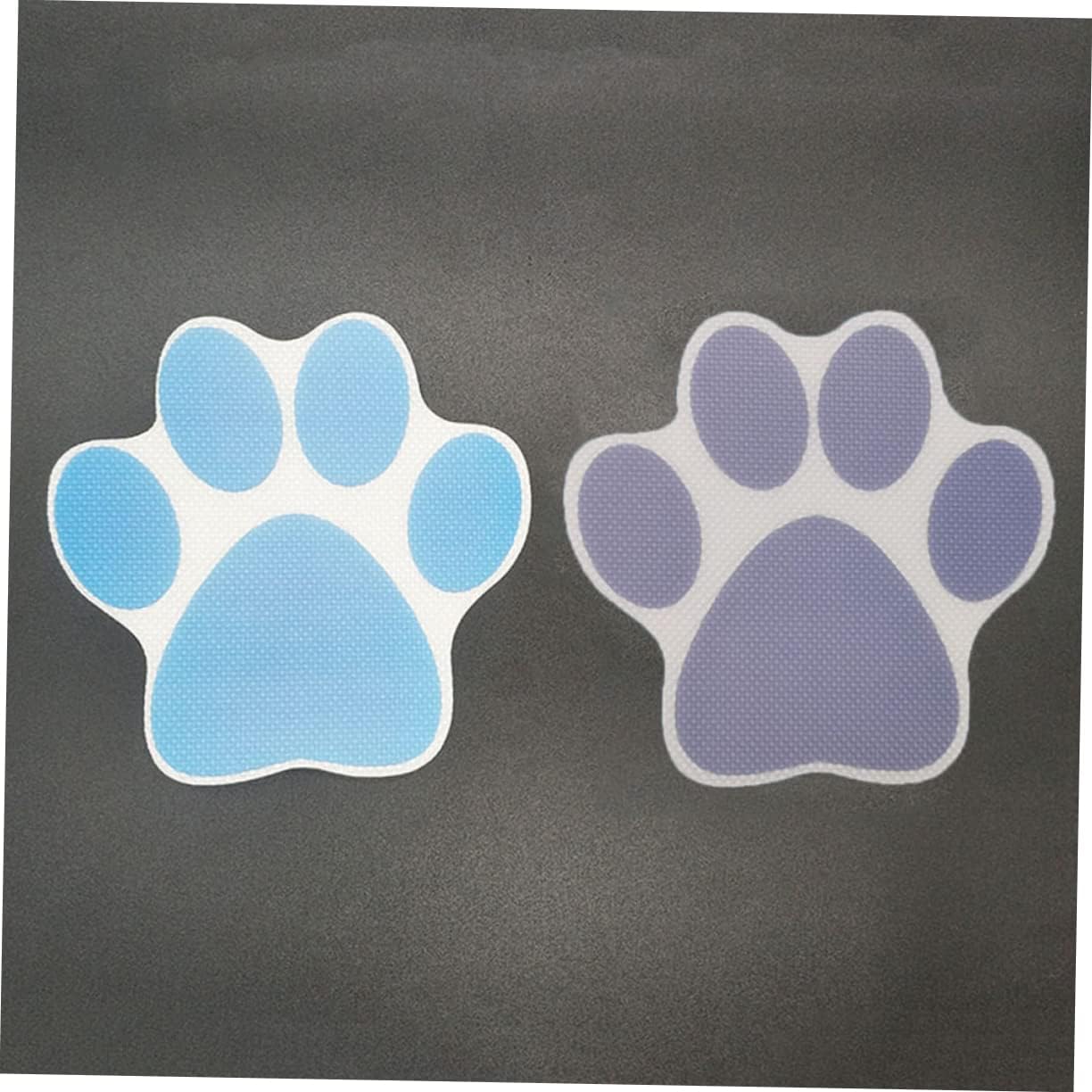 Ciieeo 20pcs Cartoon Dog Footprint Anti-Slip Bathtub Decals
