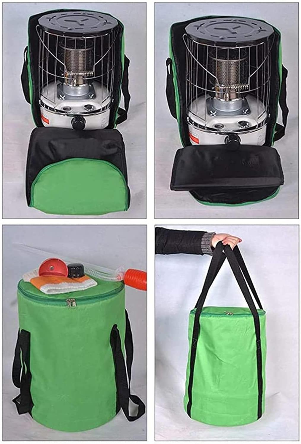 GBHJJ Kerosene Heater 6L Portable Indoor Use with Stove Bag