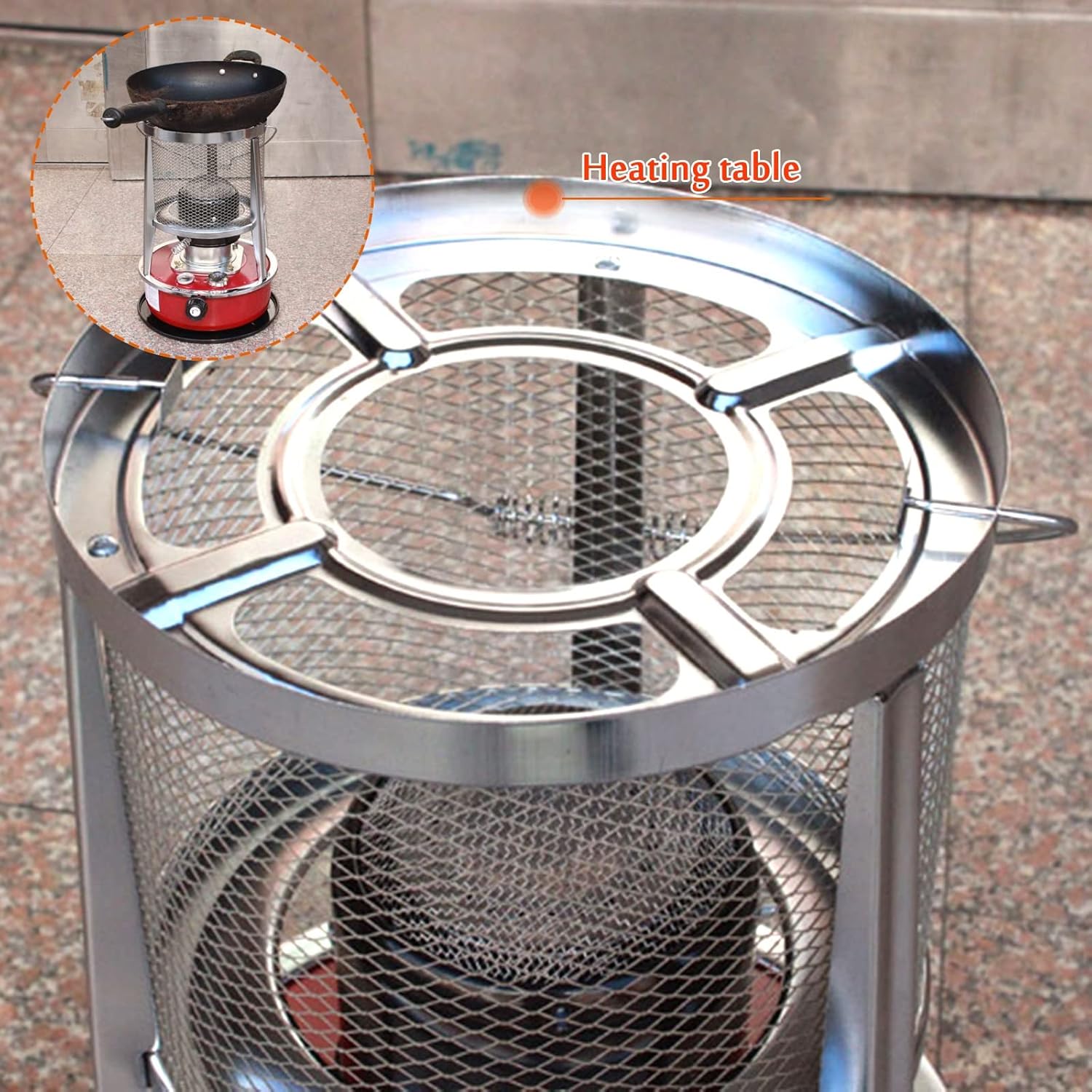 Serchou Kerosene Stove Portable Heater with Adjustable Power