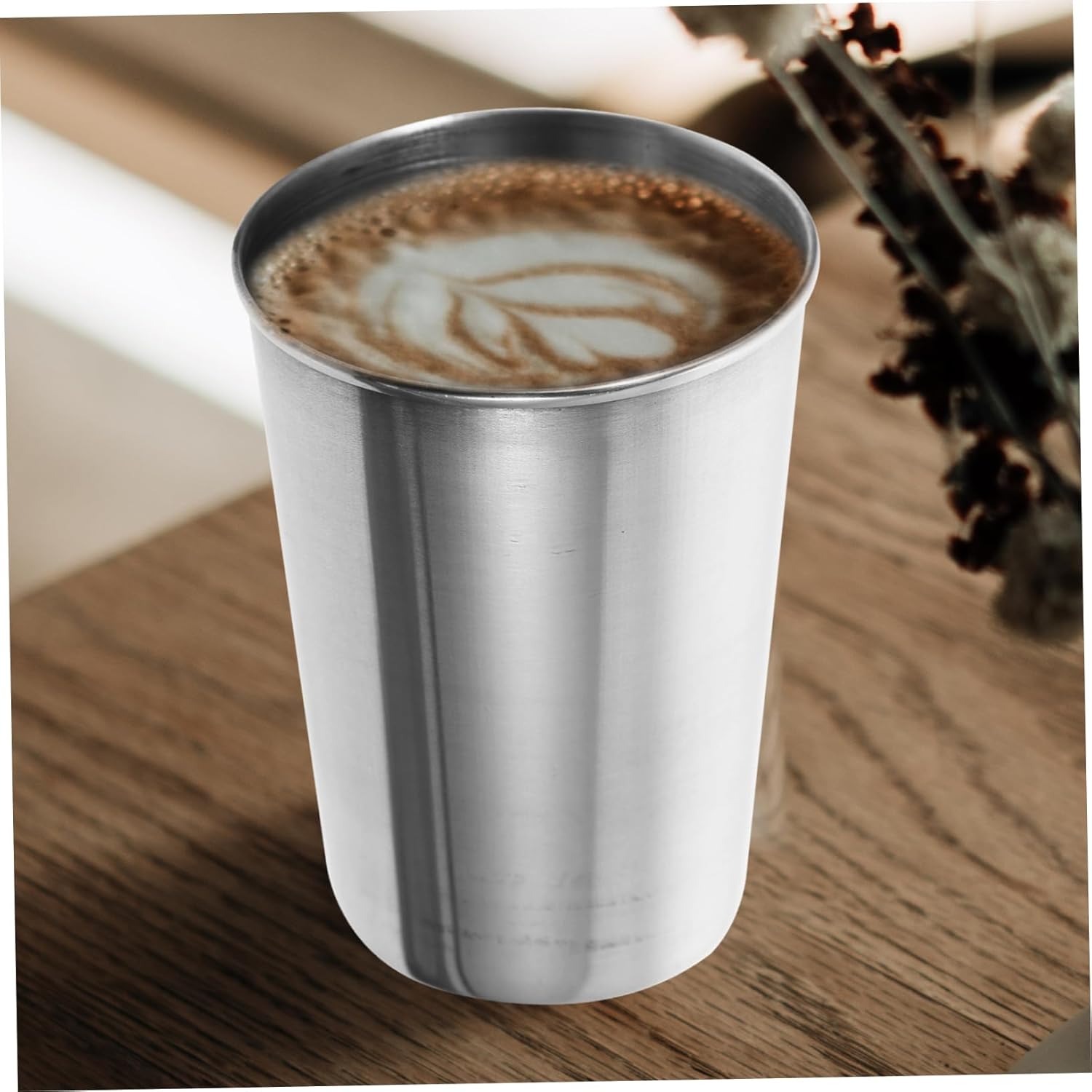UTHCLO Stainless Steel Toothbrush Holder Cup