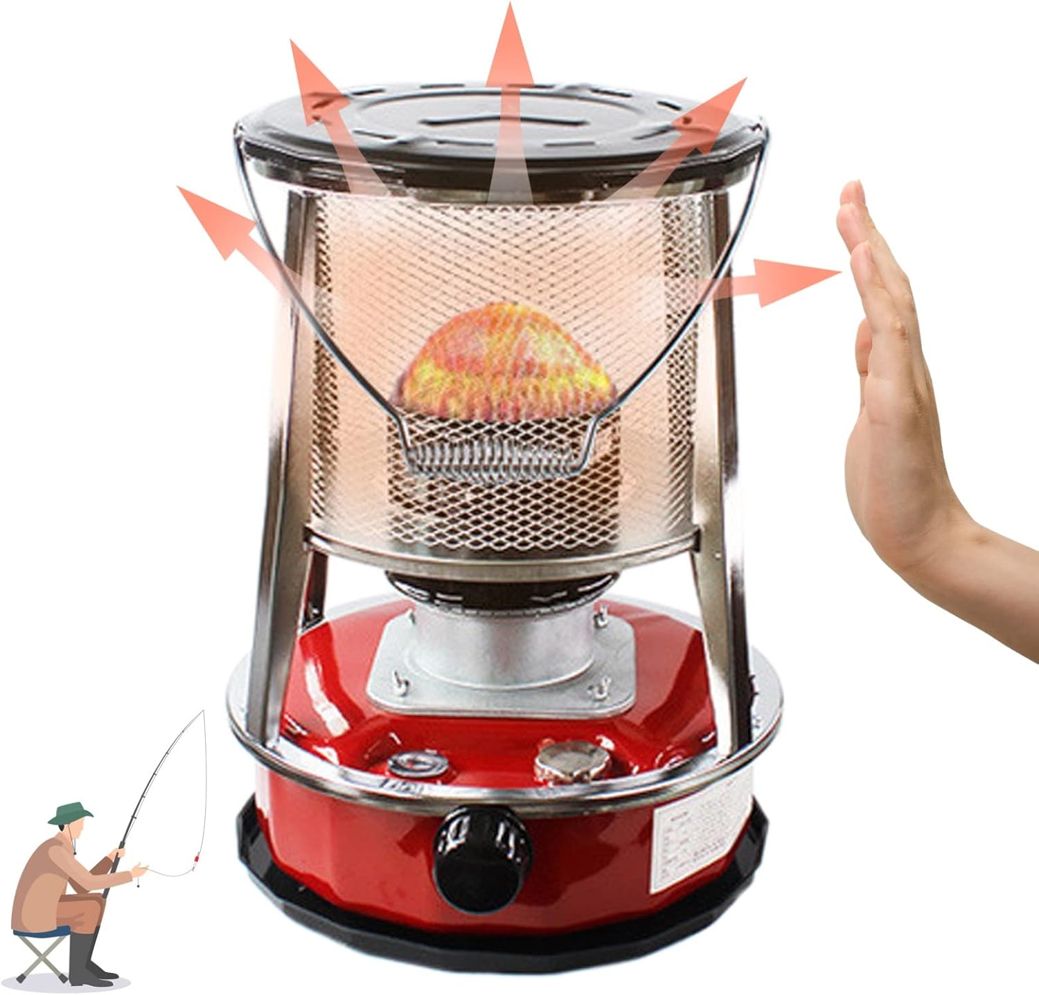 Serchou Kerosene Stove Portable Heater with Adjustable Power
