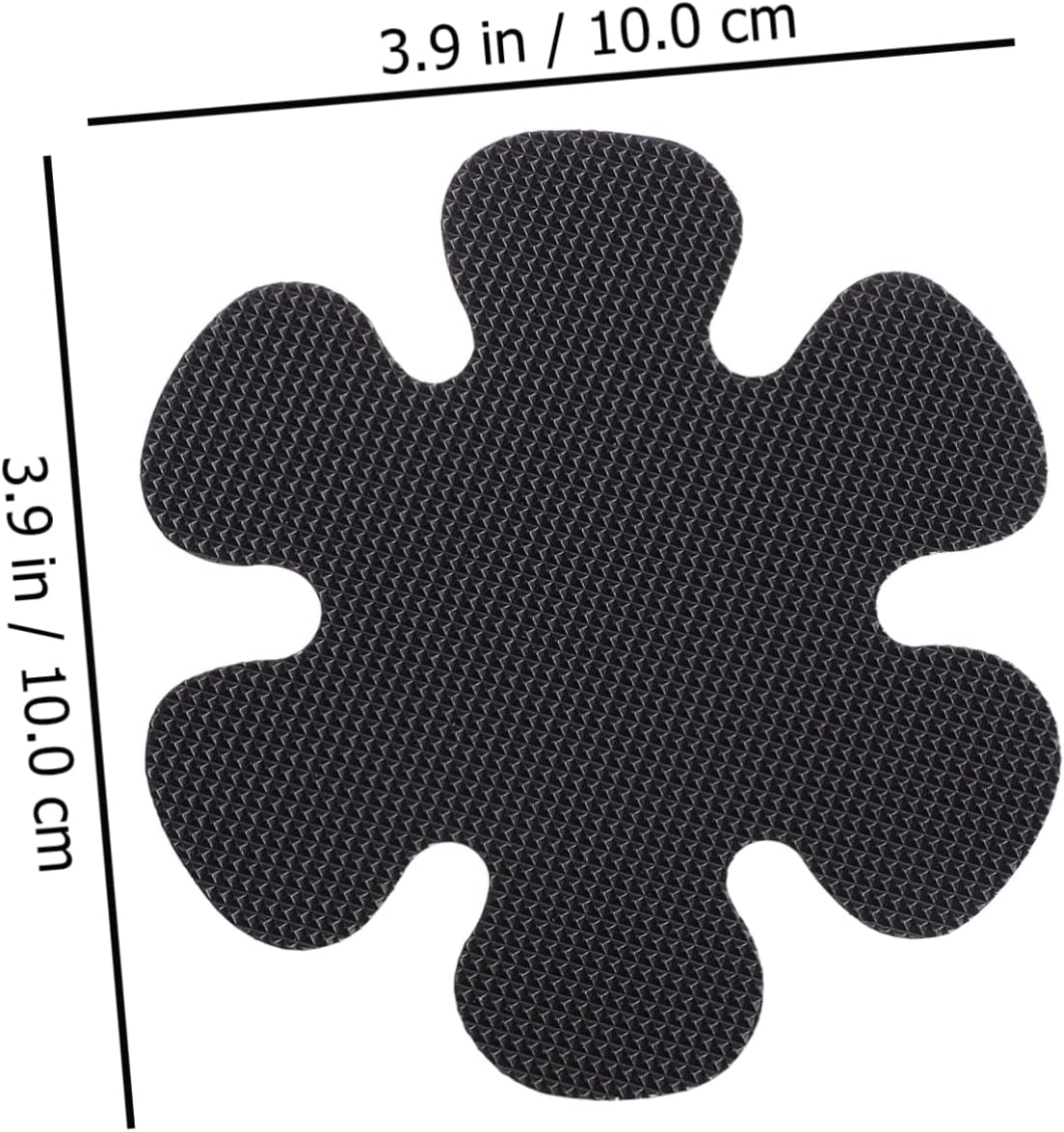 GLEAVI 20Pcs Flower Shaped Non Slip Bathtub Decals