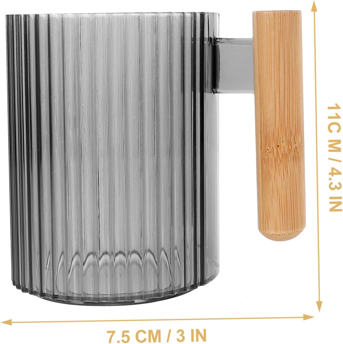 LIFKOME 4Pcs Reusable Toothbrush Holder Cup for Bathroom and Travel