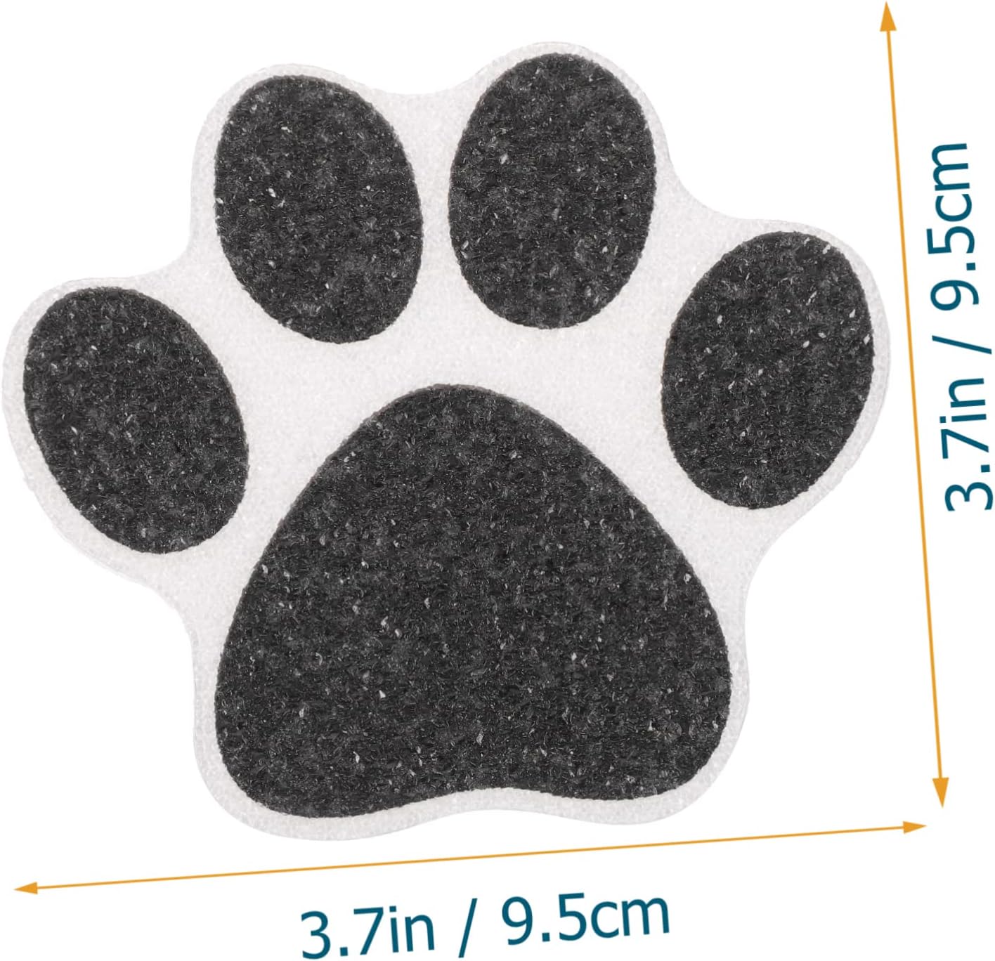 Non-Slip Bathtub Stickers 10pcs Paw Design Decals