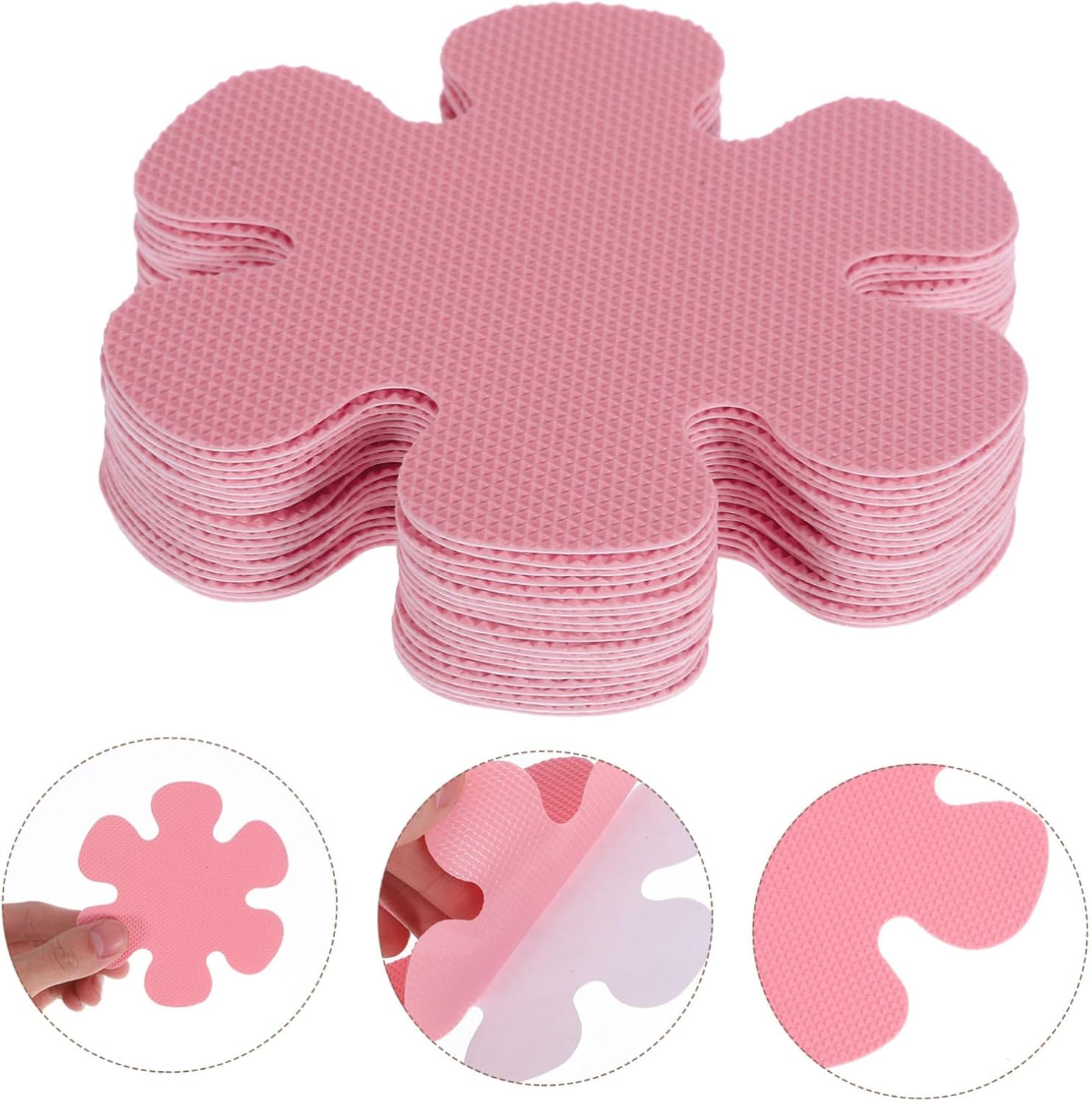 20pcs Flower Shape Non-Slip Stickers for Bathtub Safety