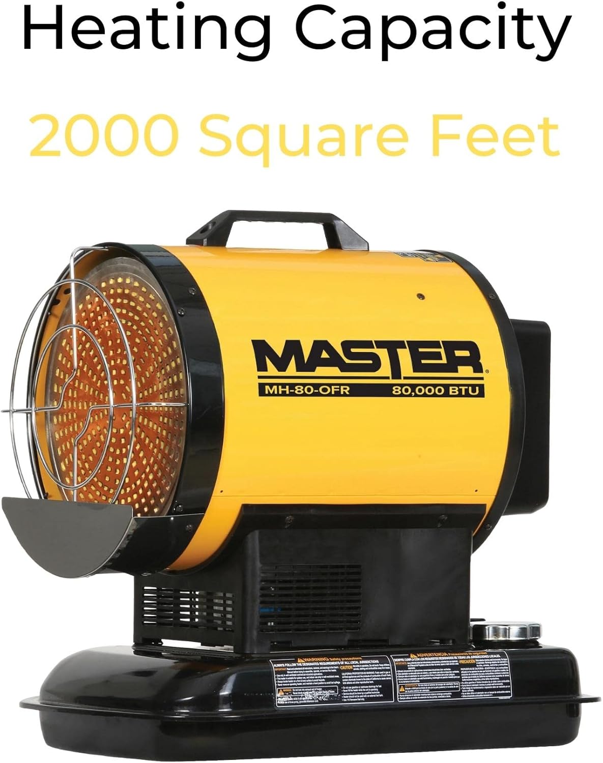 Master 80000 BTU Kerosene Diesel Radiant Heater