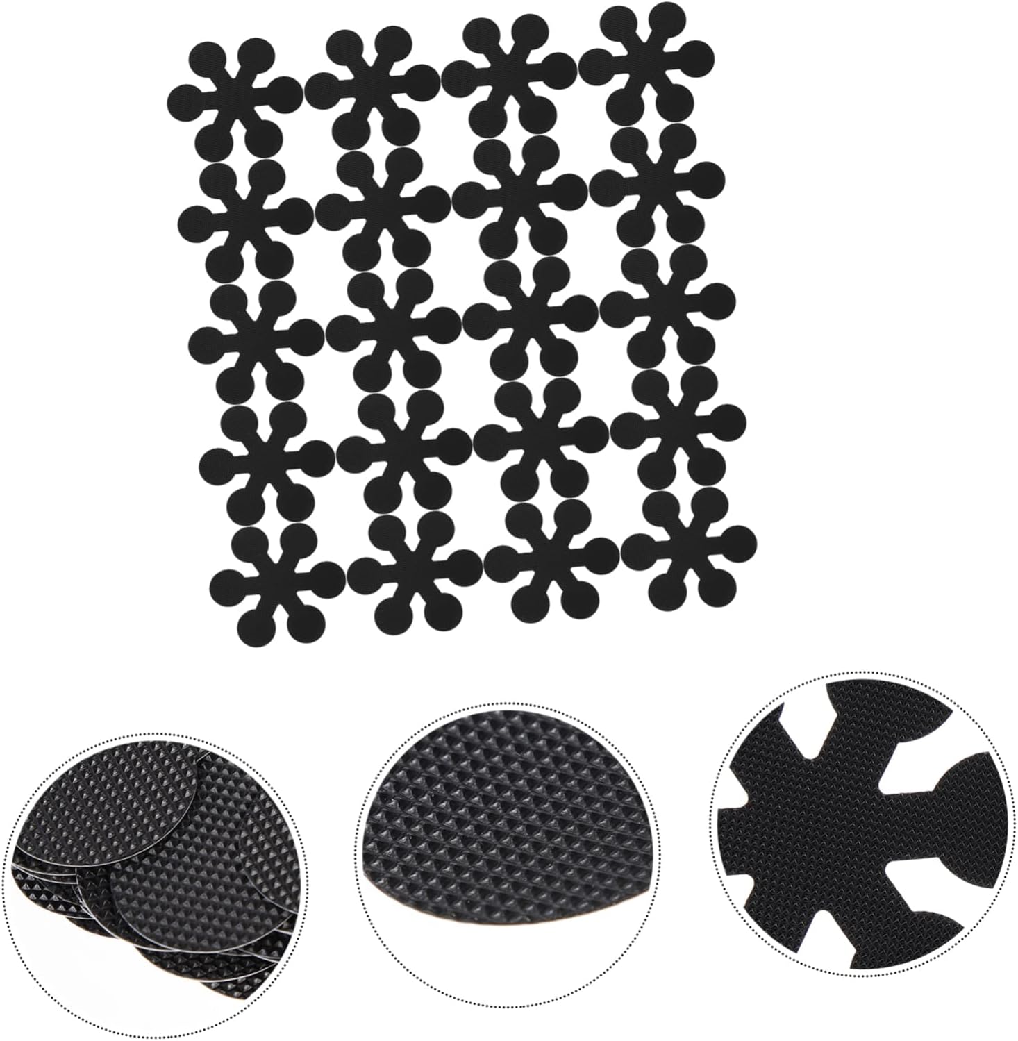 Non-Slip Stickers for Bathtub 20 Pieces Snowflake Design Safety Strips