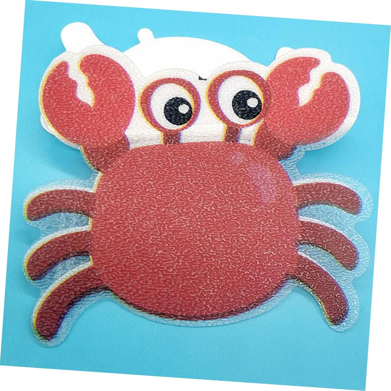 Non-Slip Bath Grip Stickers Crab Design Frosted Decals