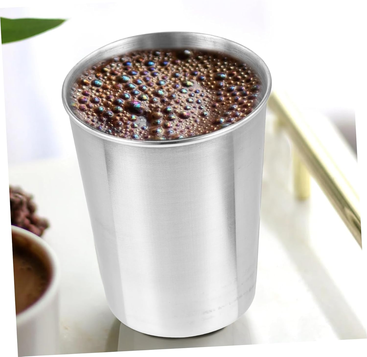 Mobestech Silver Stainless Steel Tumbler Cup Multi-Use Holder