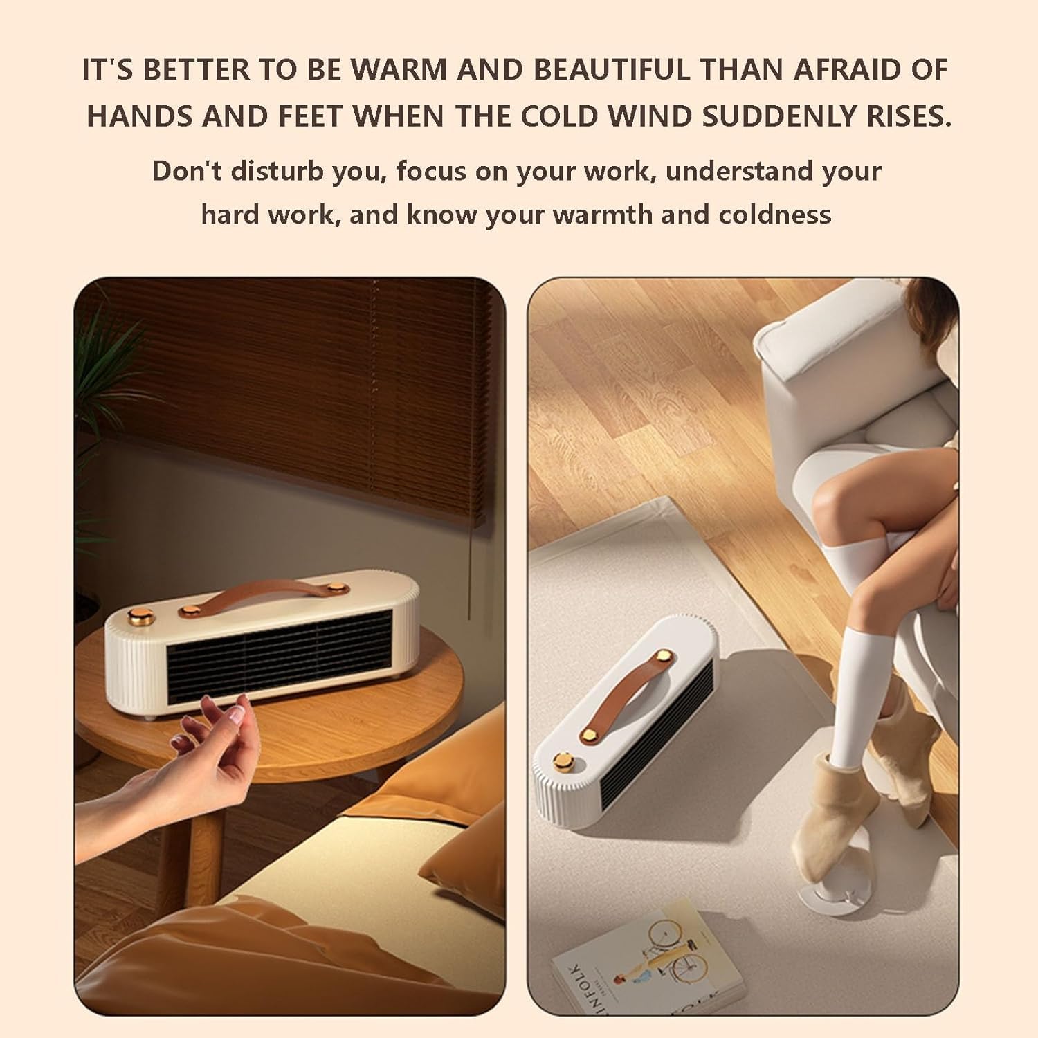Energy Efficient Space Heater with 2 Gears and Constant Temperature Control 1