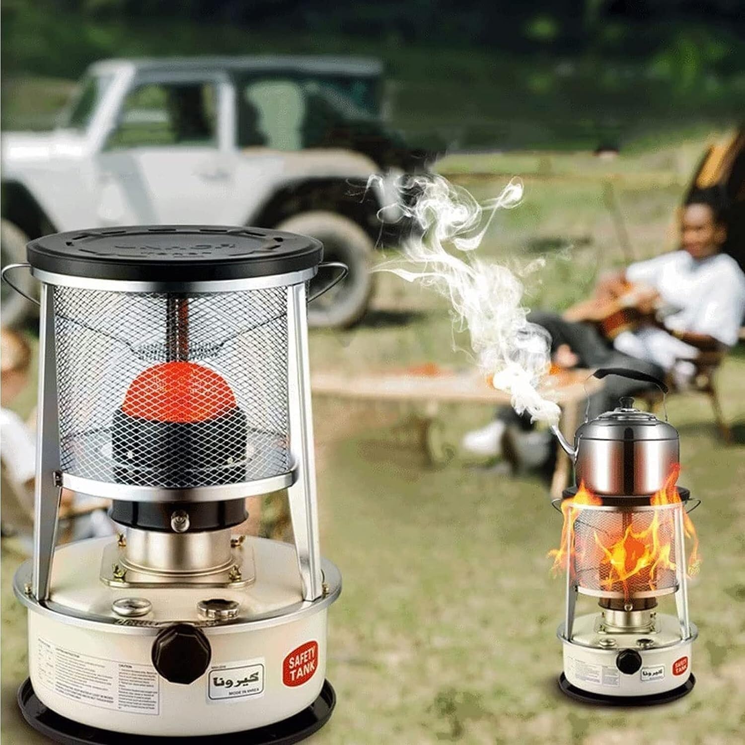 MDybf Kerosene Stove Heater 6L Portable Stainless Steel