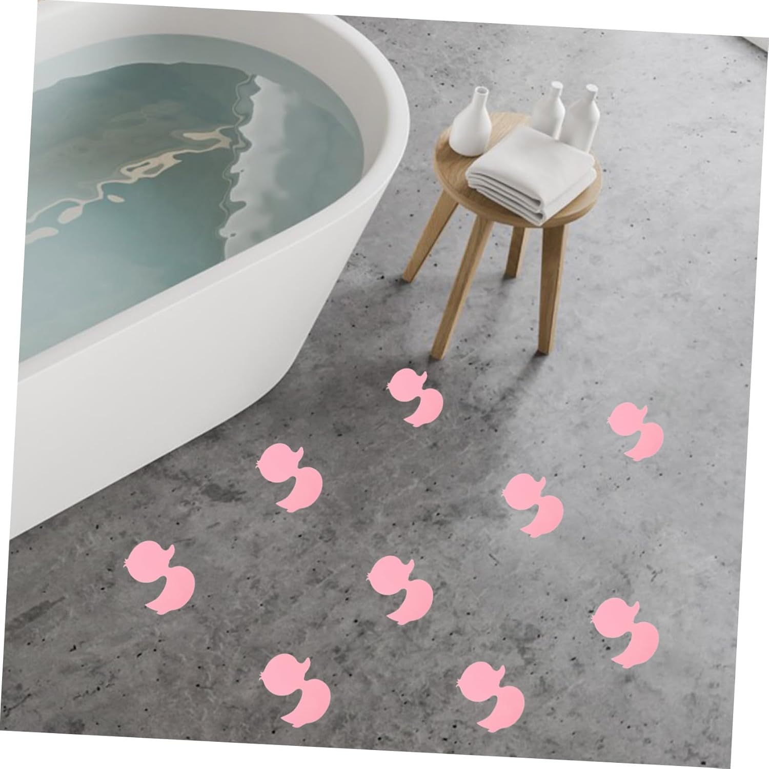 STOBAZA 12pcs Anti-Slip Bath Stickers for Safety