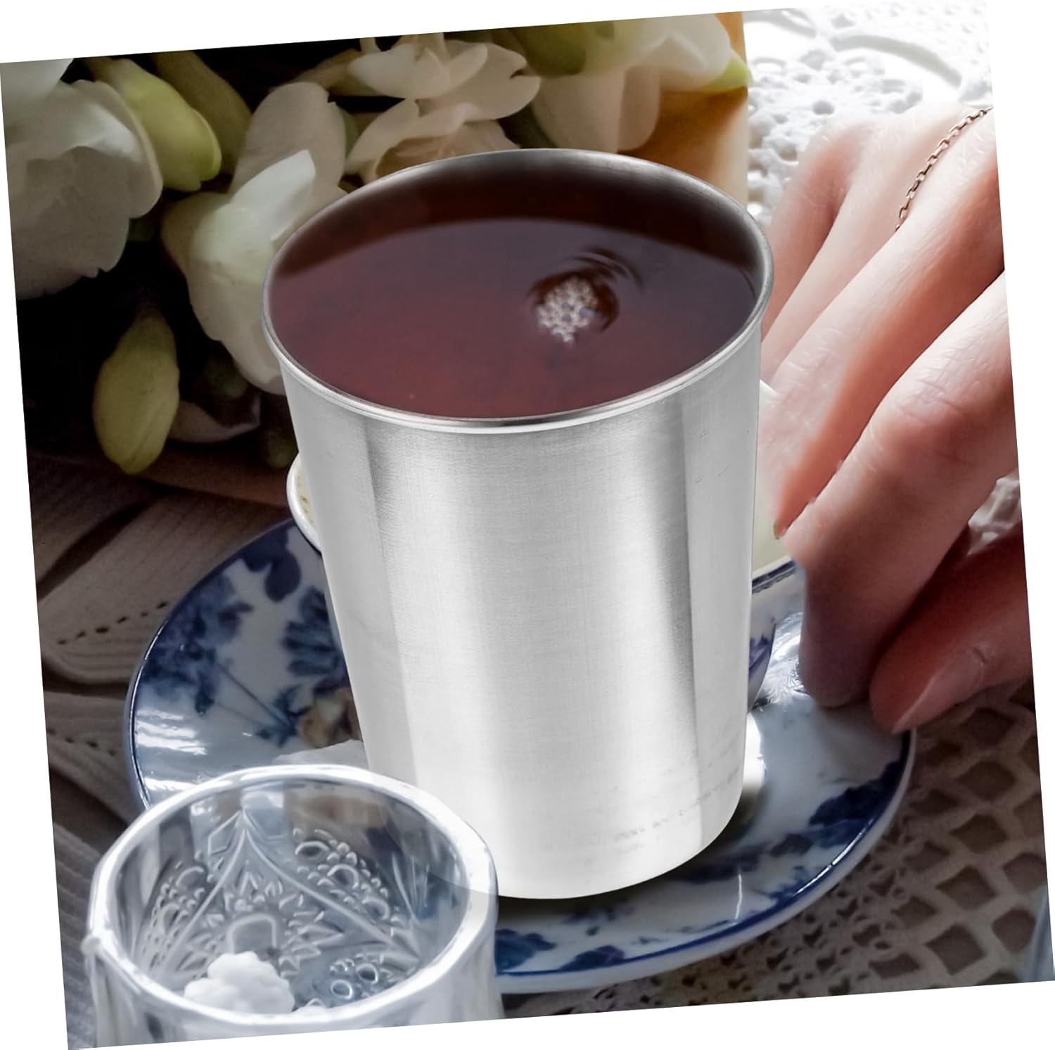 Stainless Steel Toothbrush Tumbler Cup for Home and More 1