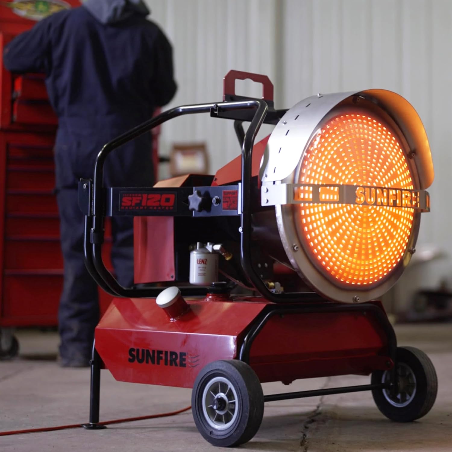 Sunfire Radiant Heater SF120 - 120000 BTUs KeroseneDiesel