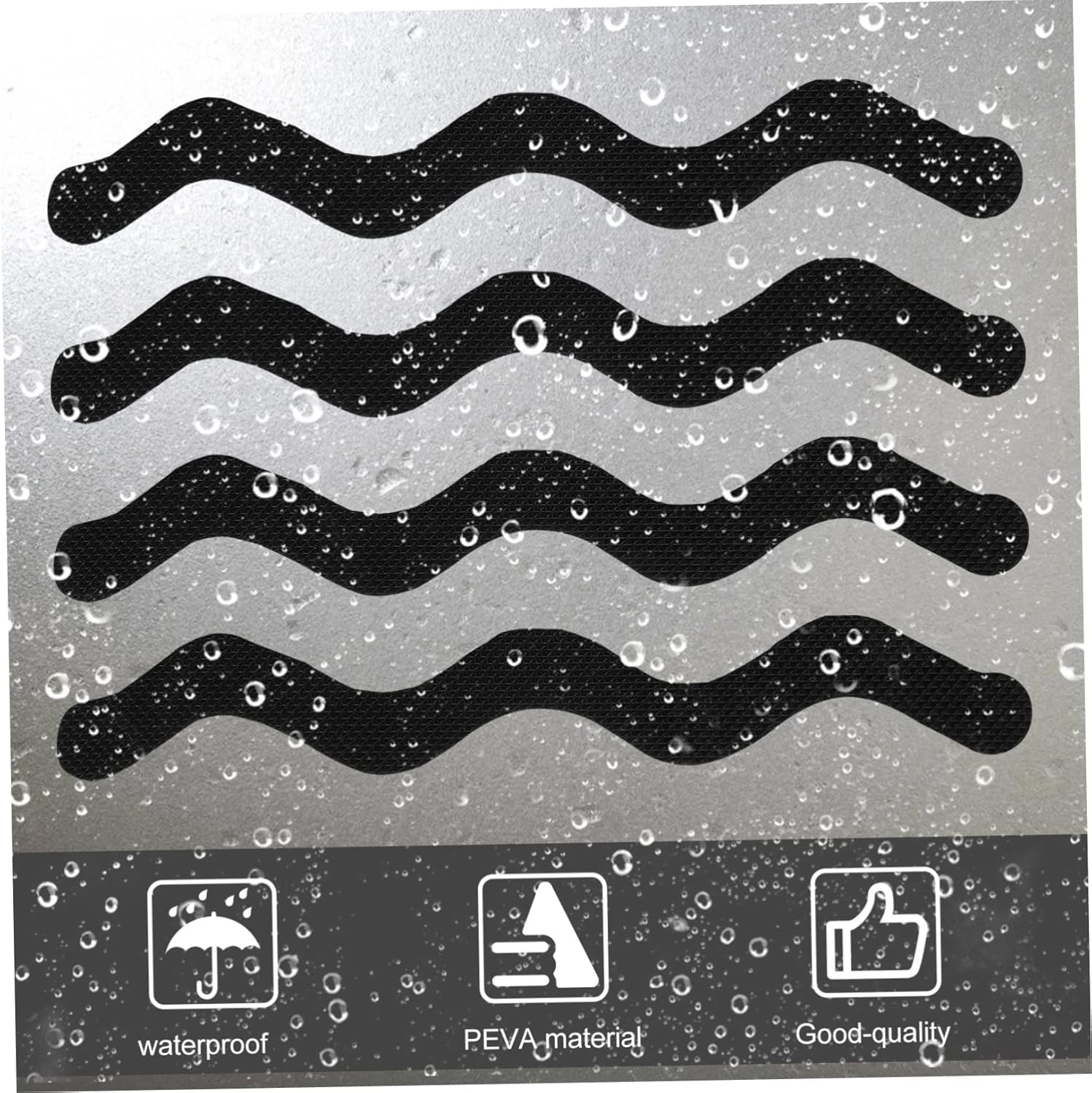 24pcs Non-Slip Stickers for Bath Stairs Pools
