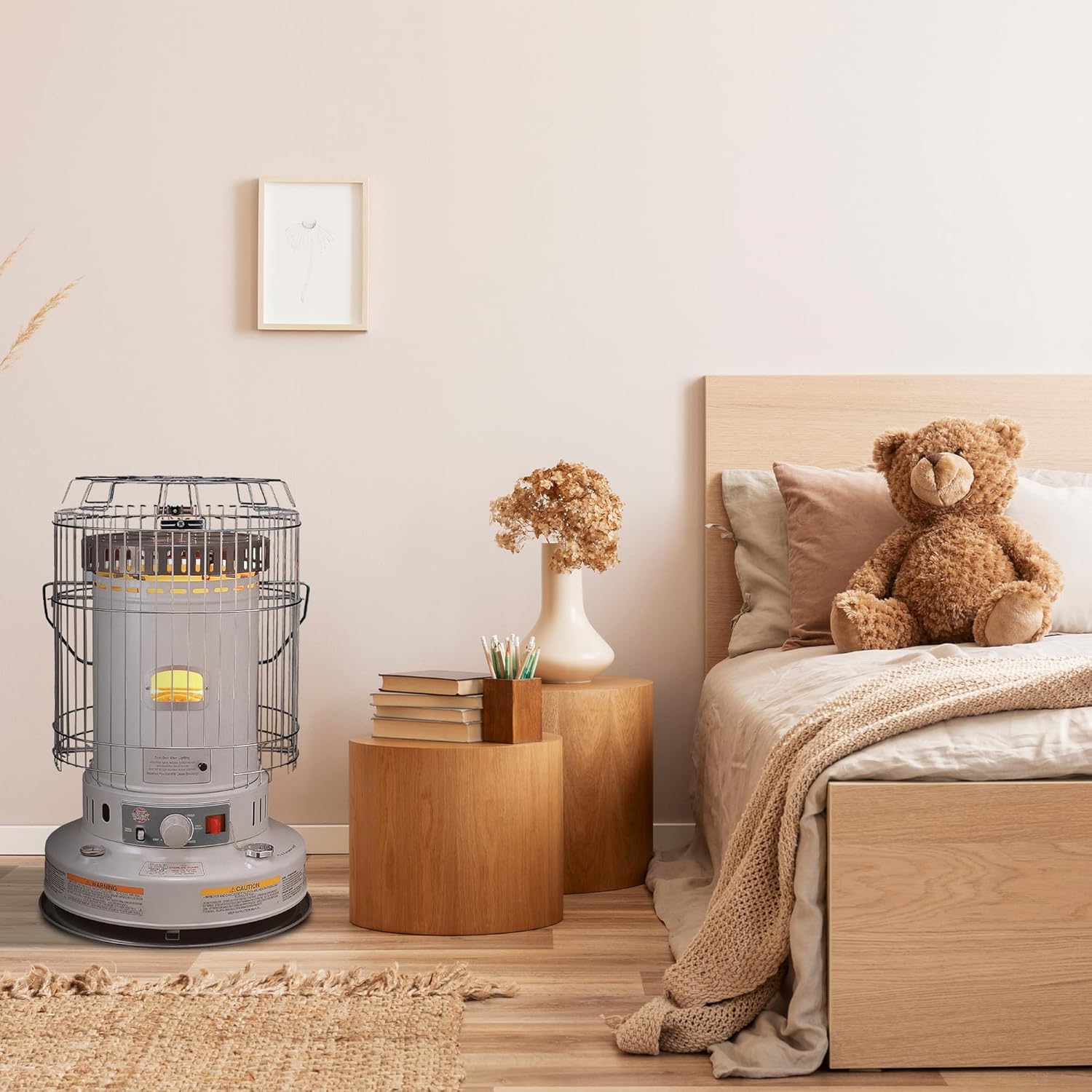 Kero World KW-24G 23800 Btu Portable Kerosene Heater