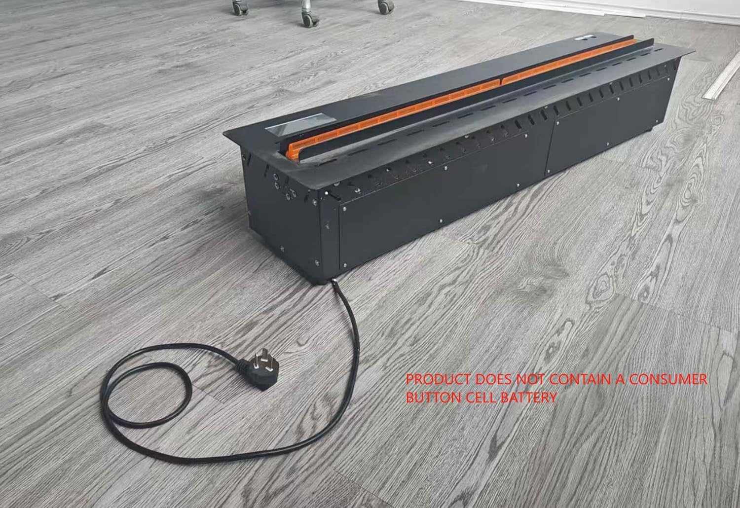 4724 Inch 3D Atomizing Electric Fireplace with Timer