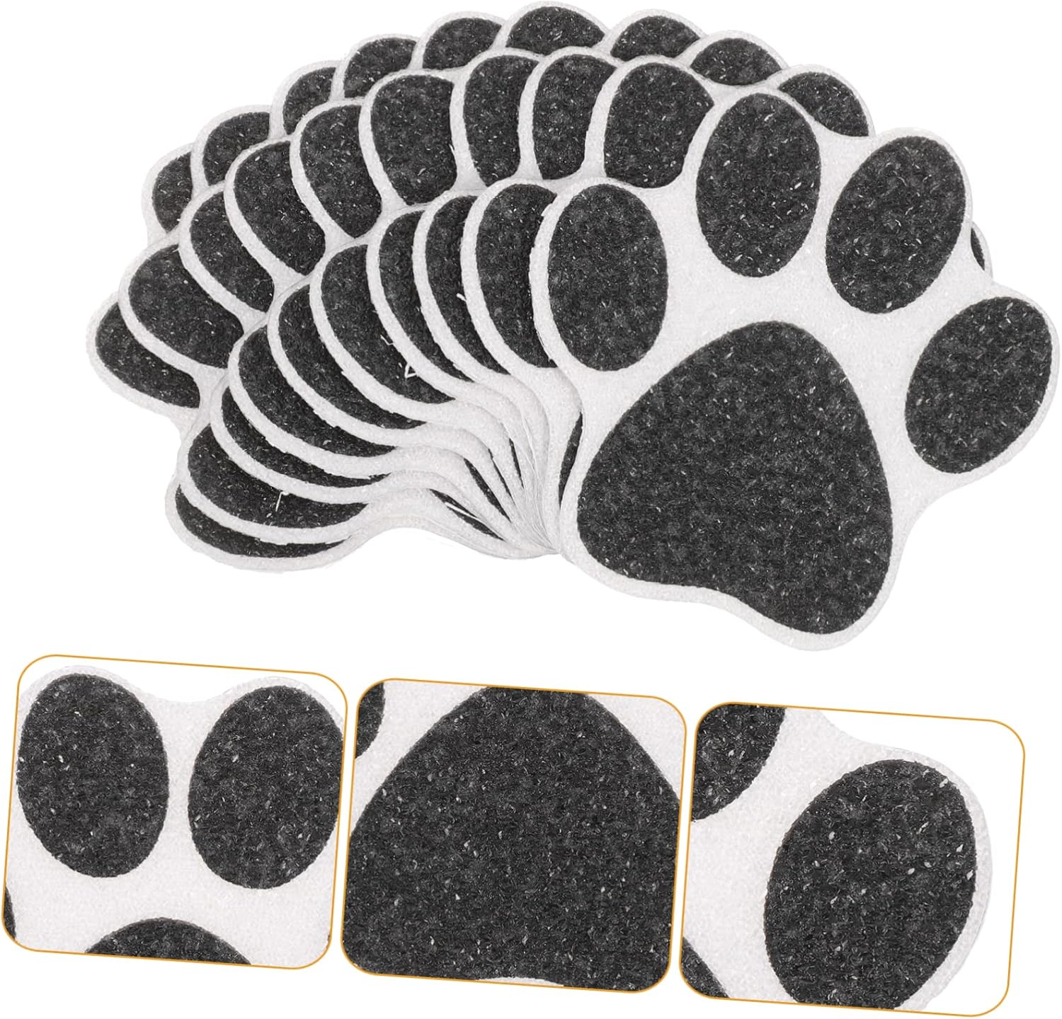 Non-Slip Bathtub Stickers 10pcs Paw Design Decals