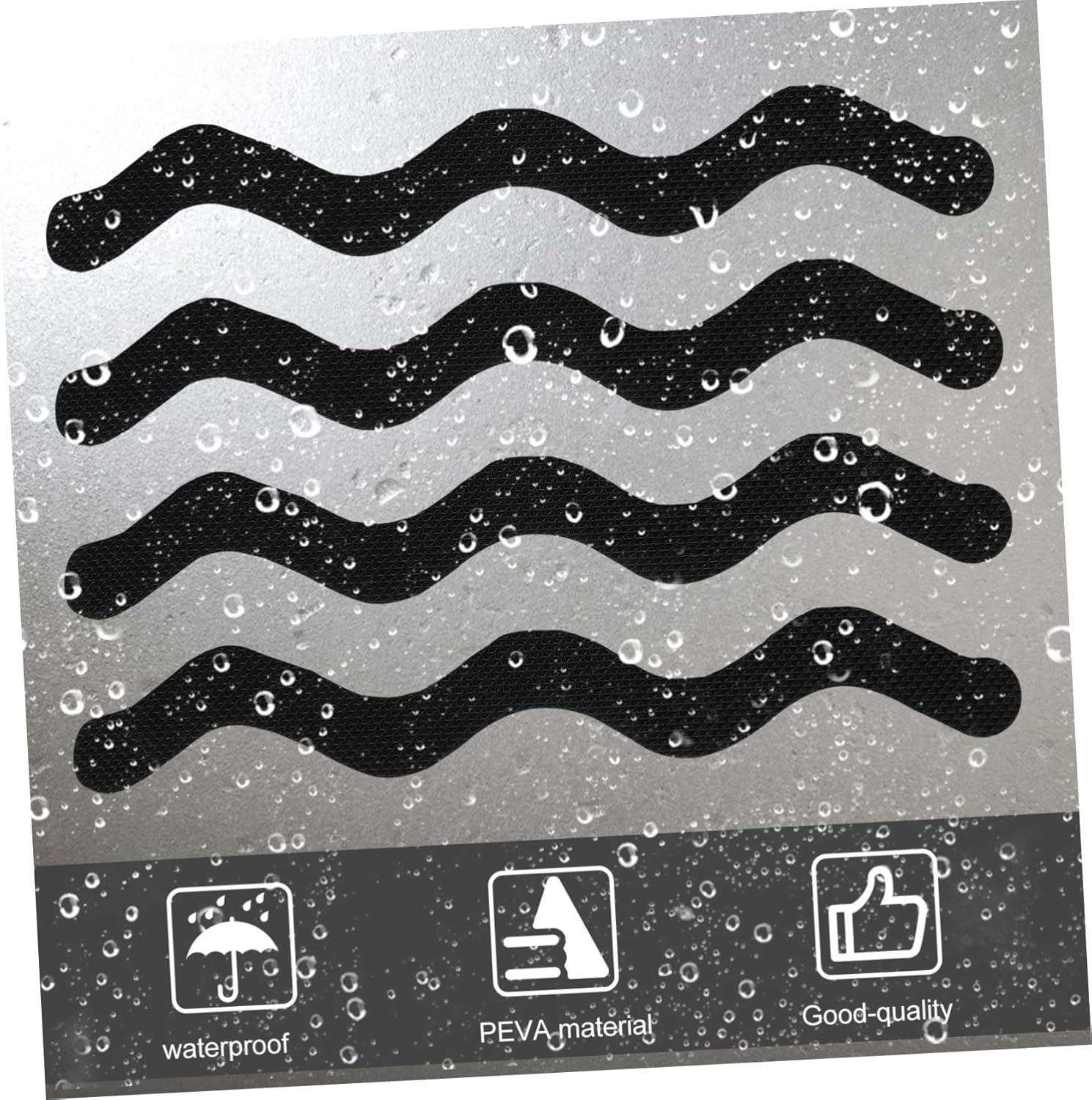 Zerodeko 24pcs Anti-Slip Stickers for Bathroom