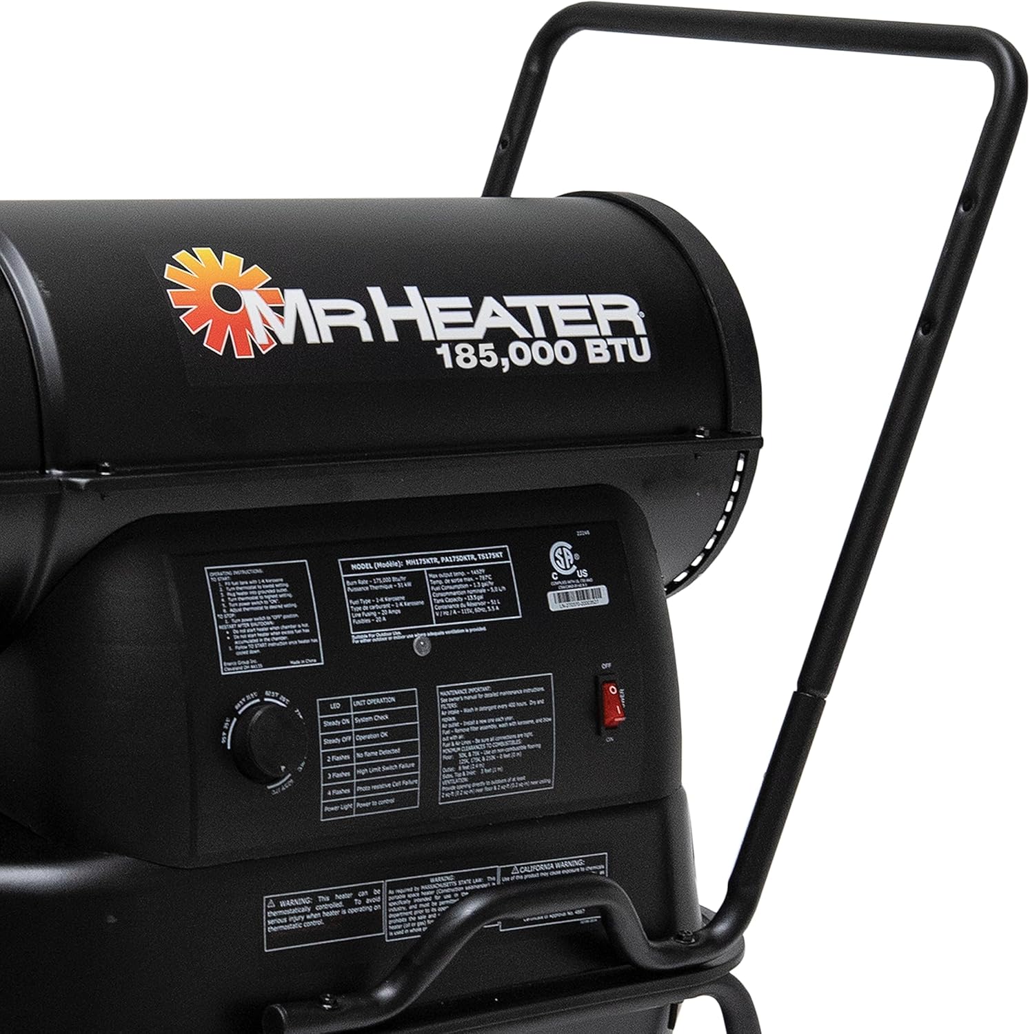 Mr Heater 185000 BTU Forced Air Kerosene Heater