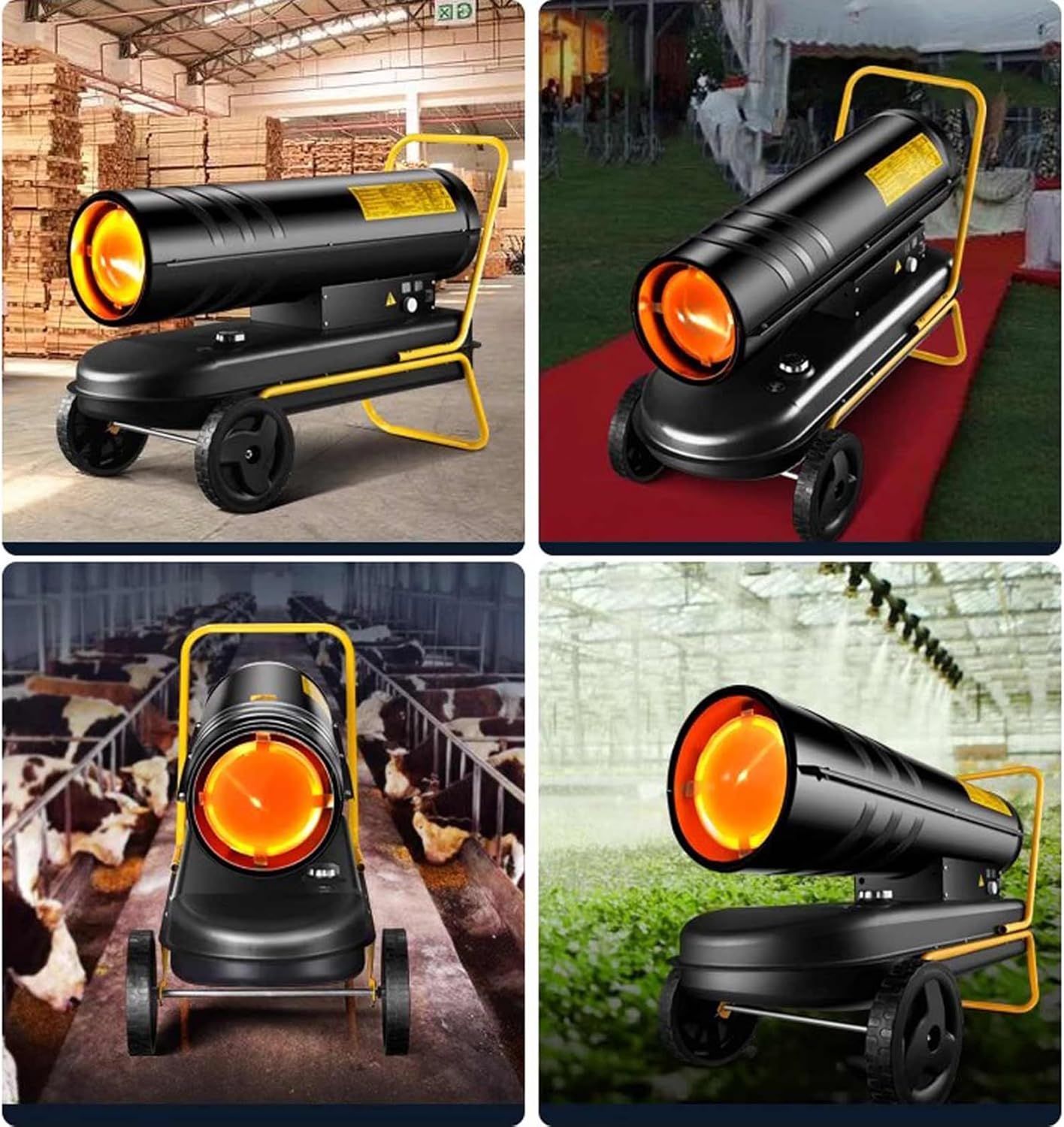 PAOOPA Industrial Kerosene Space Heater 70KW