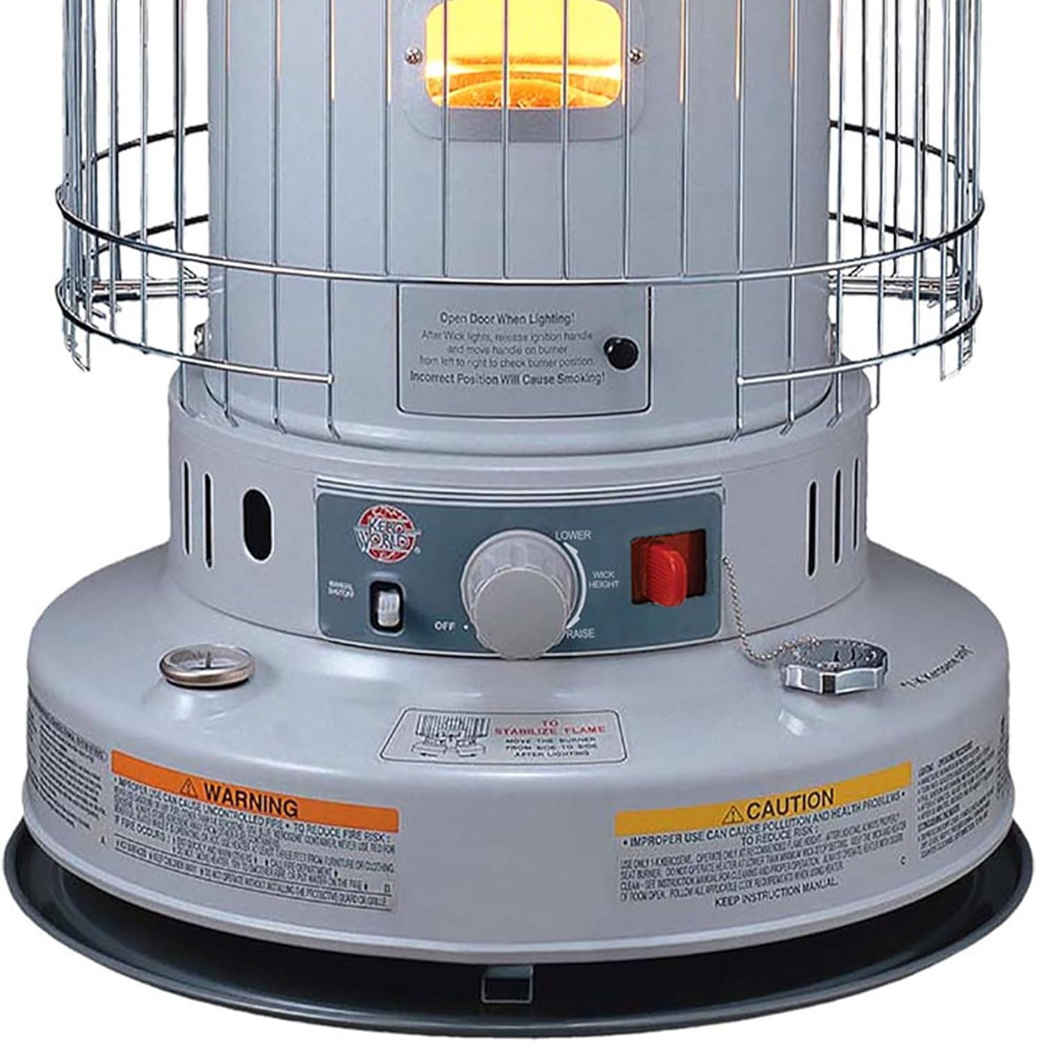 Kero World KW-24G 23800 Btu Portable Kerosene Heater
