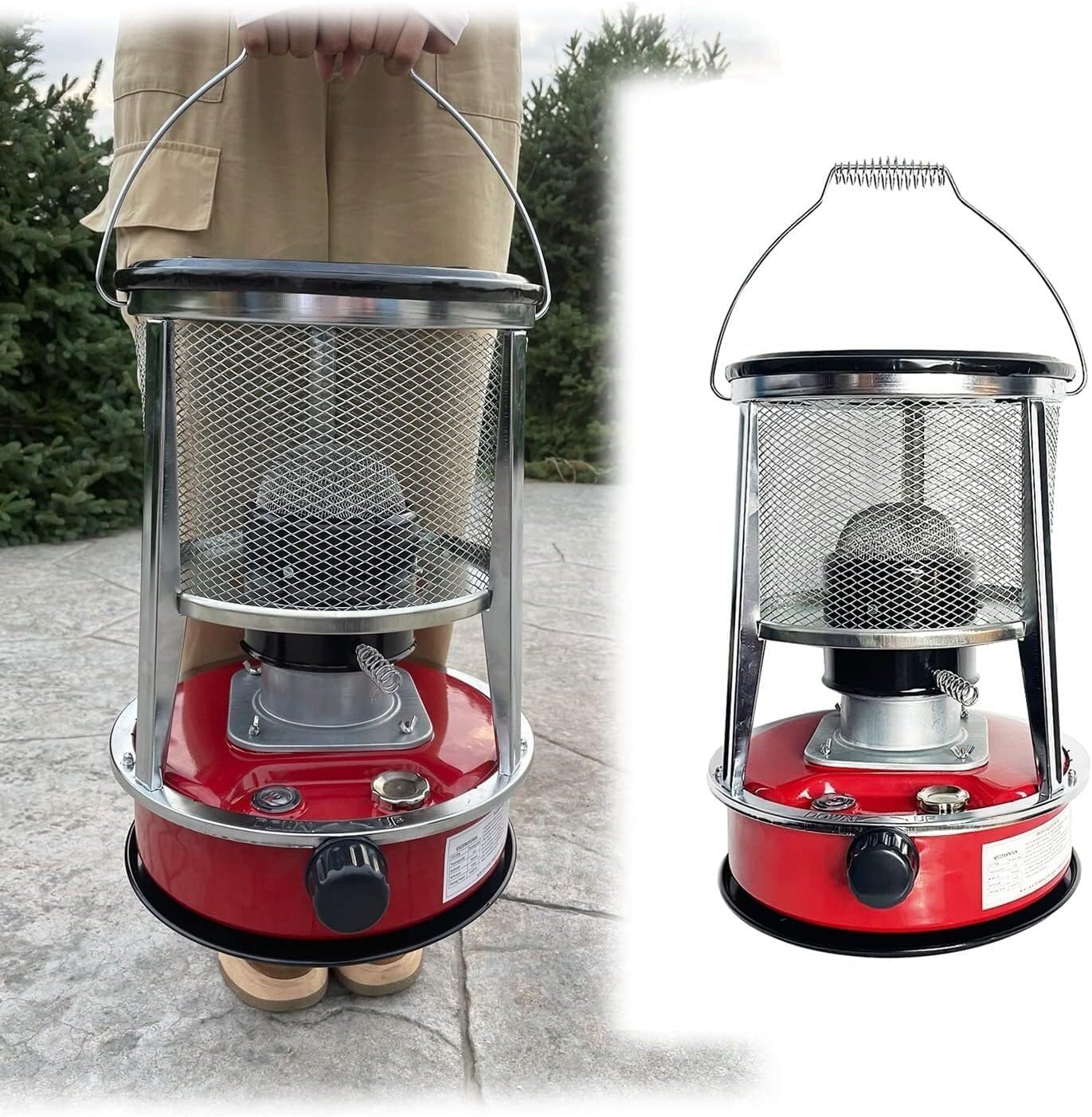 AMeLL Kerosene Tent Heater 46L Portable Indoor Space Heater