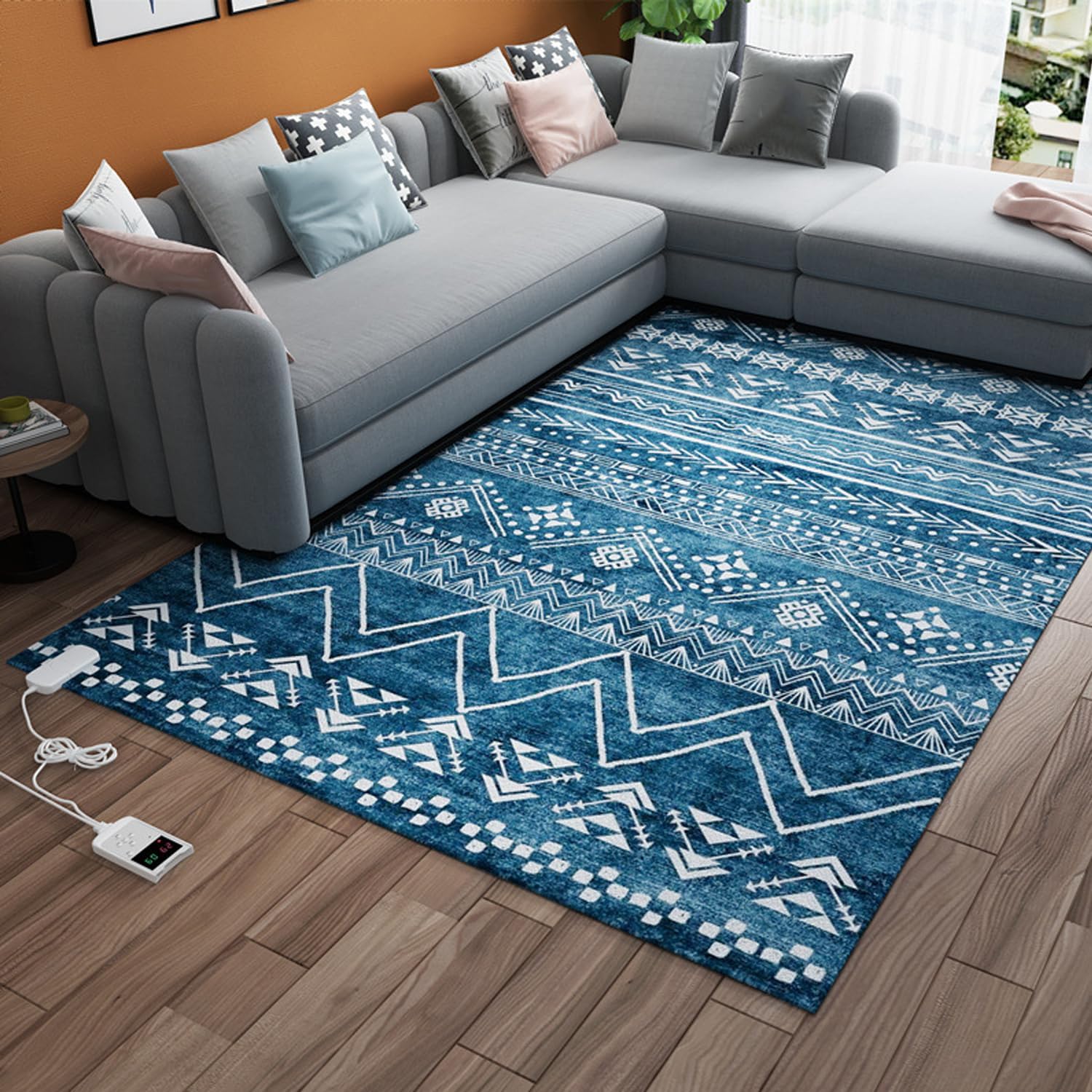 Graphene Electric Heated Rug with Timer 80x160cm