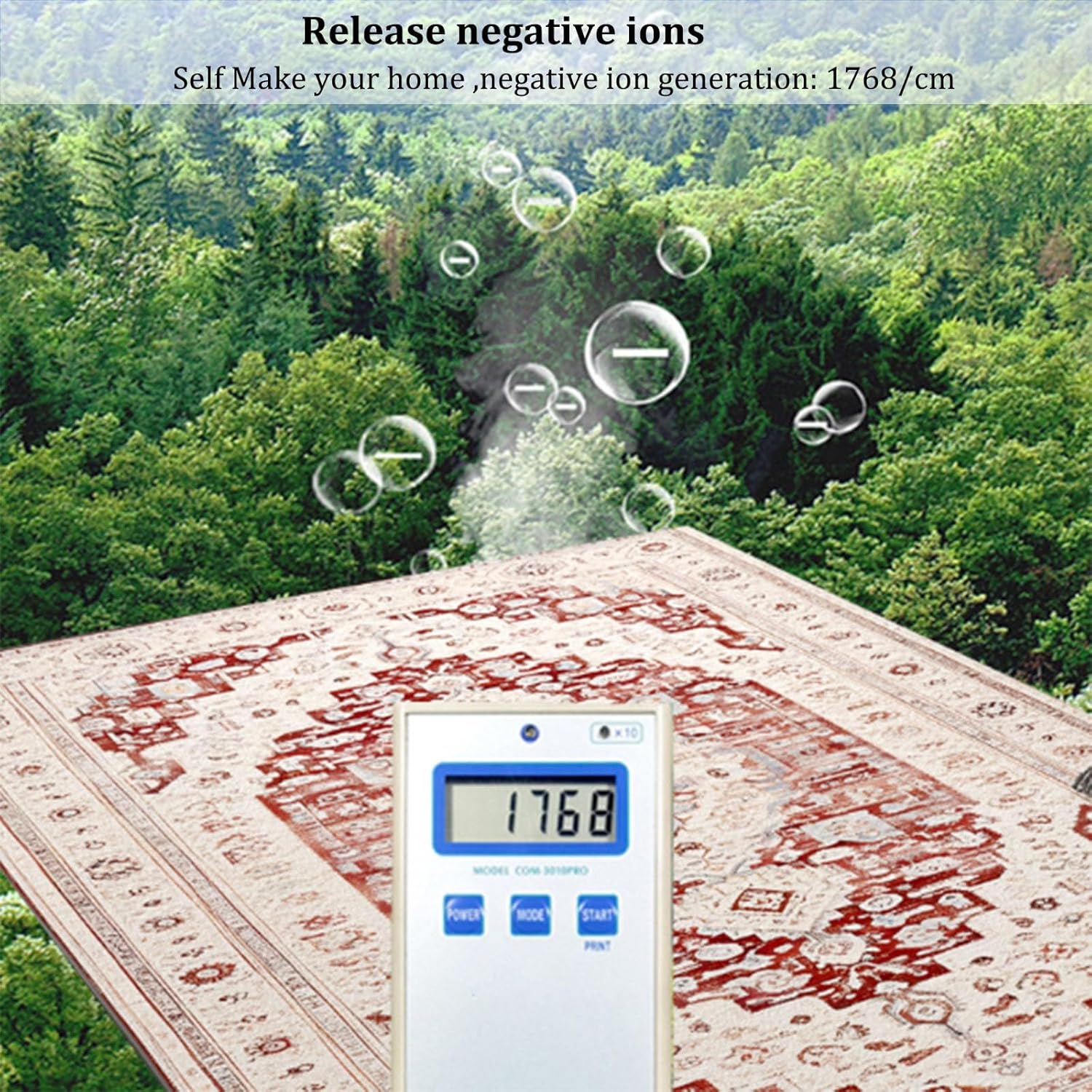 Jidanmian Graphene Heated Rug with 12-Hour Timer