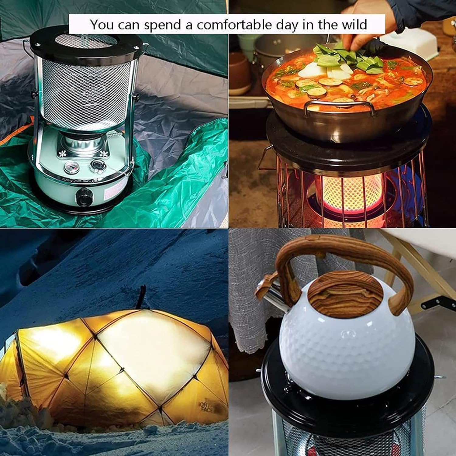 4L Kerosene Heater for Home Office Indoor Outdoor Use